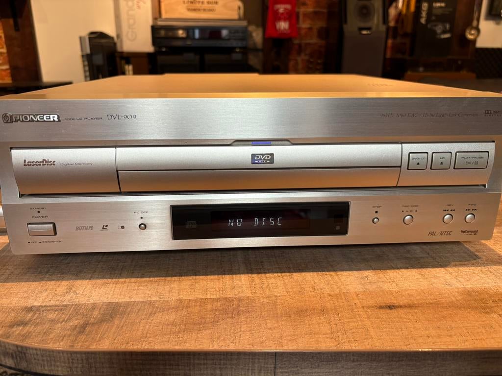 PIONEER LASER DISC SPELER, Ophalen of Verzenden, Zo goed als nieuw, Pioneer