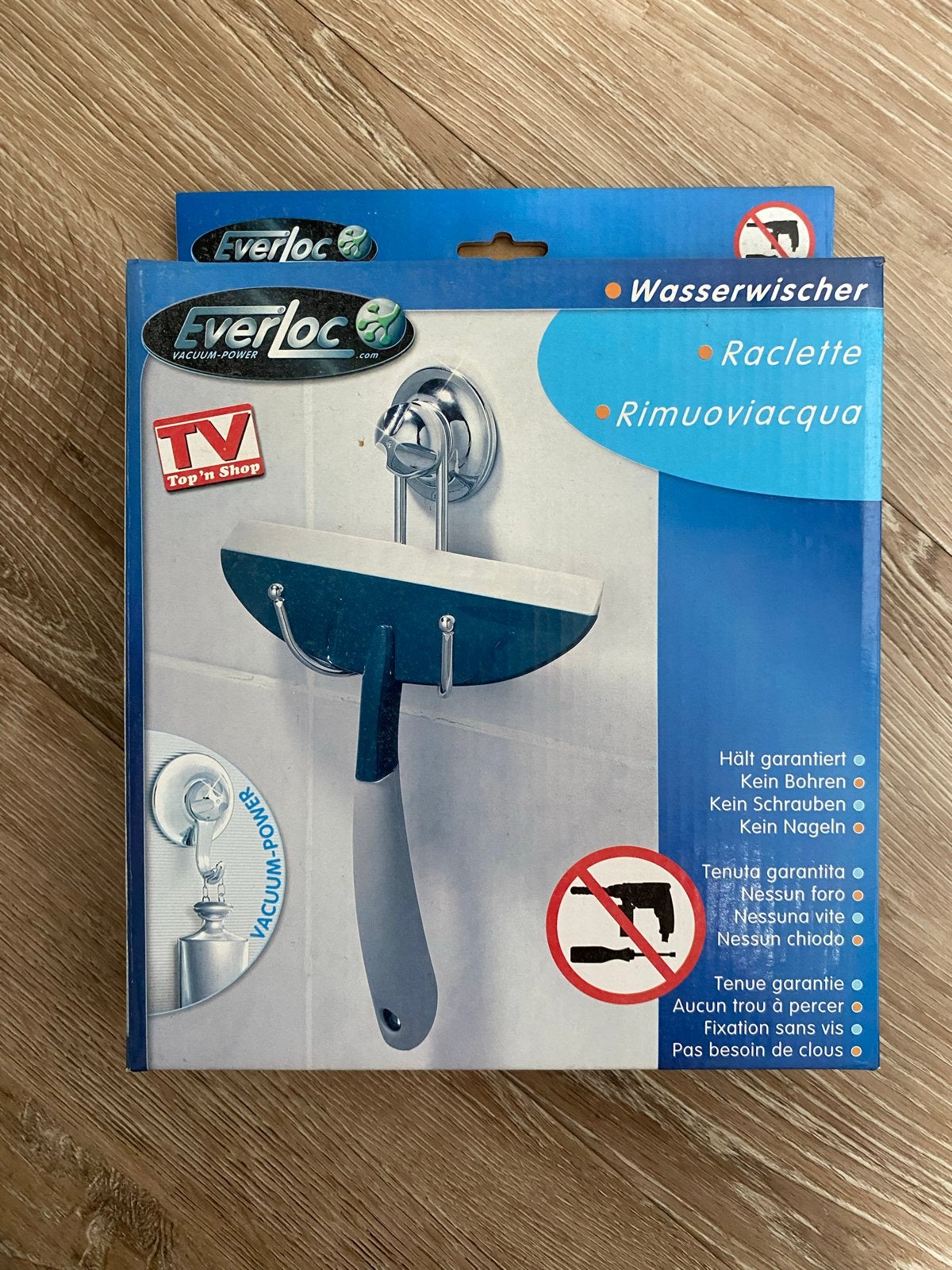 Everloc Douchewisser - Nieuw in verpakking, Ophalen, Nieuw, Overige typen