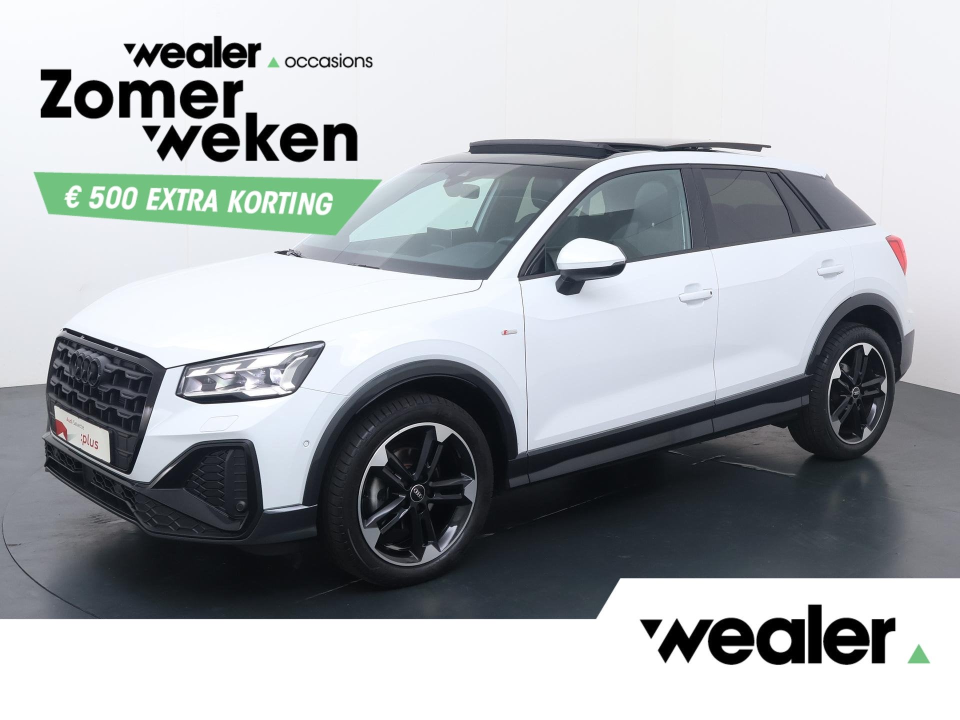 Audi Q2 35 TFSI S Edition | 150 PK | Automaat | Trekhaak | P, Auto's, Audi, 12 maanden, 4 cilinders, Leder en Stof, Wit