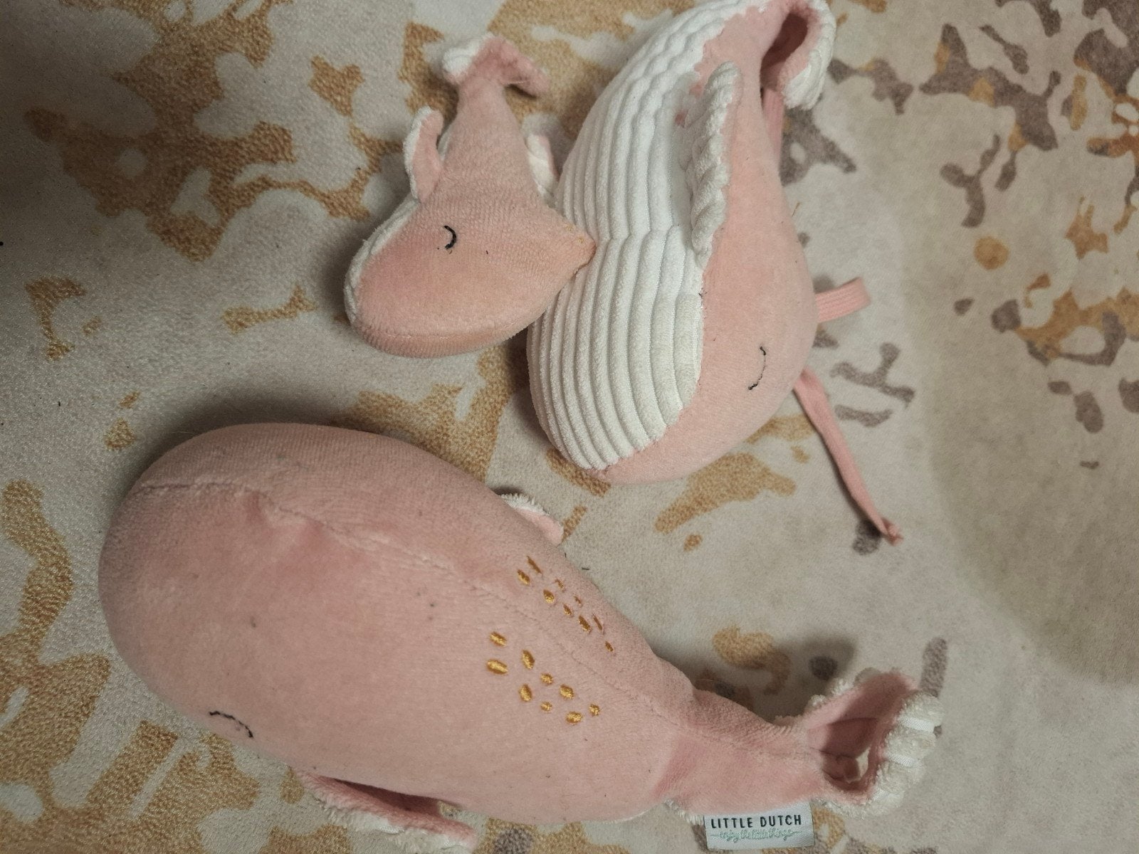Little Dutch walvis knuffels - roze, Gebruikt, Overige karakters, Little Dutch, Overige typen