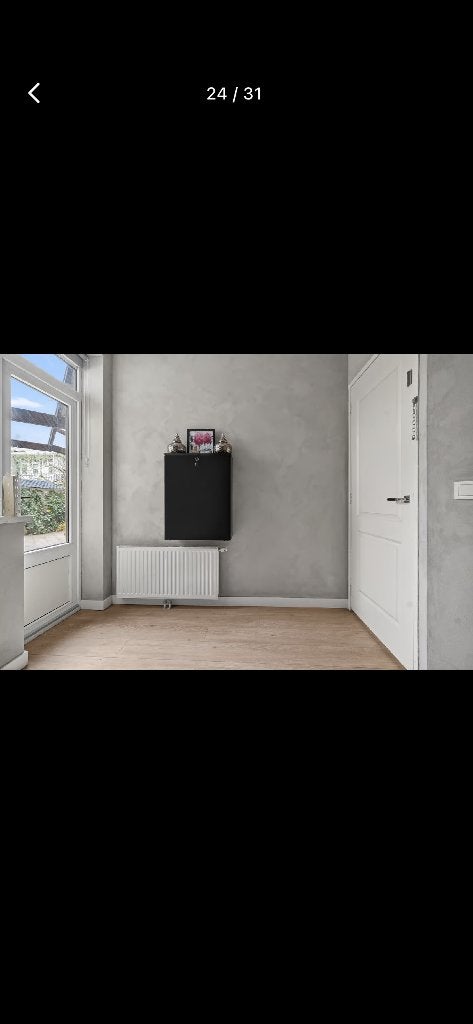 Wall mounted foldable desk, Ophalen, Zwart, Demontabel, Spaanplaat of MDF