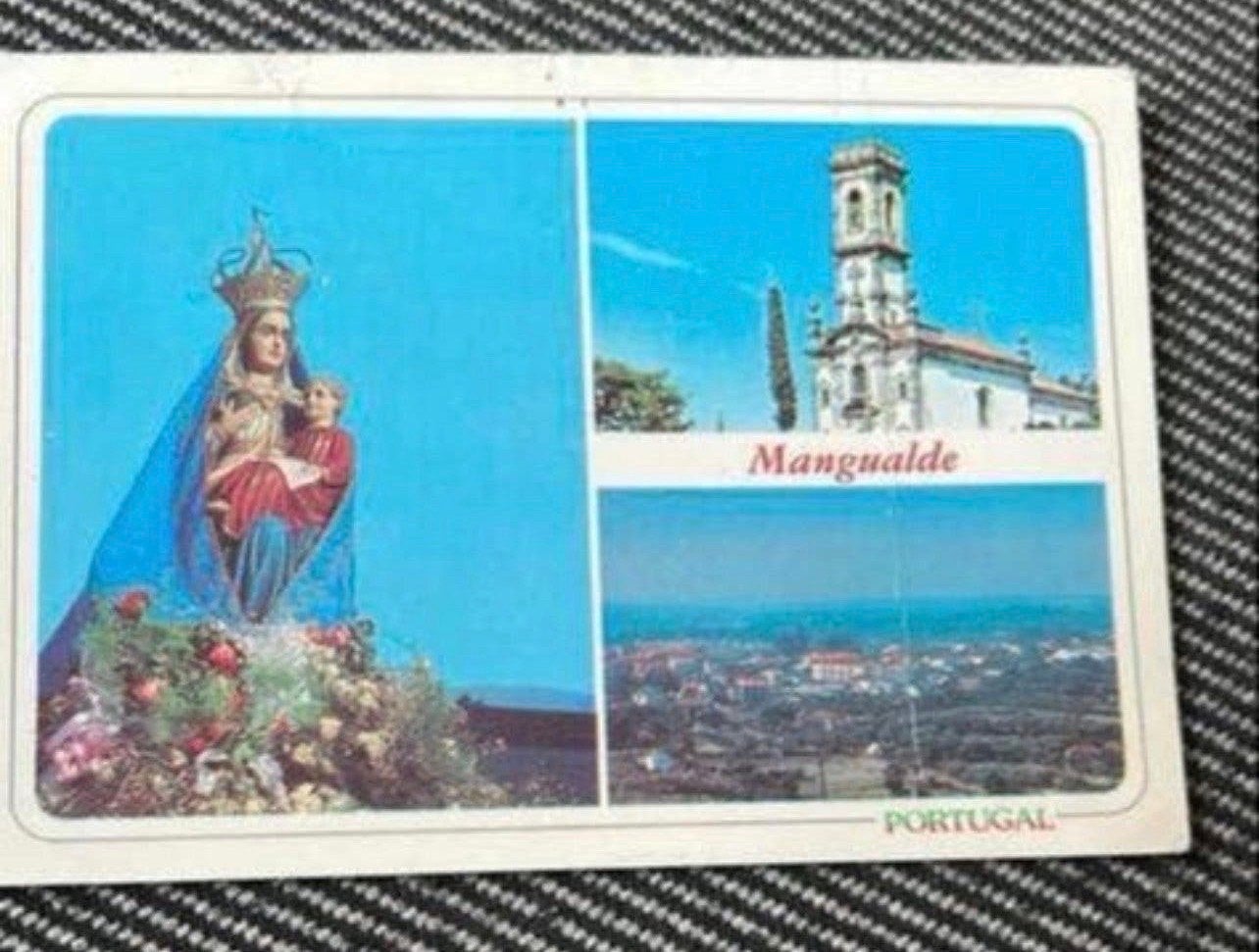 Ansichtkaart Mangualde Portugal - Gelopen, Ophalen of Verzenden, Gelopen, Overig Europa