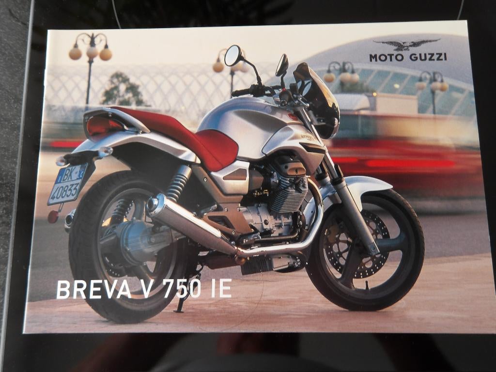 Folder Moto Guzzi BREVA V750 IE, Verzenden, Moto Guzzi