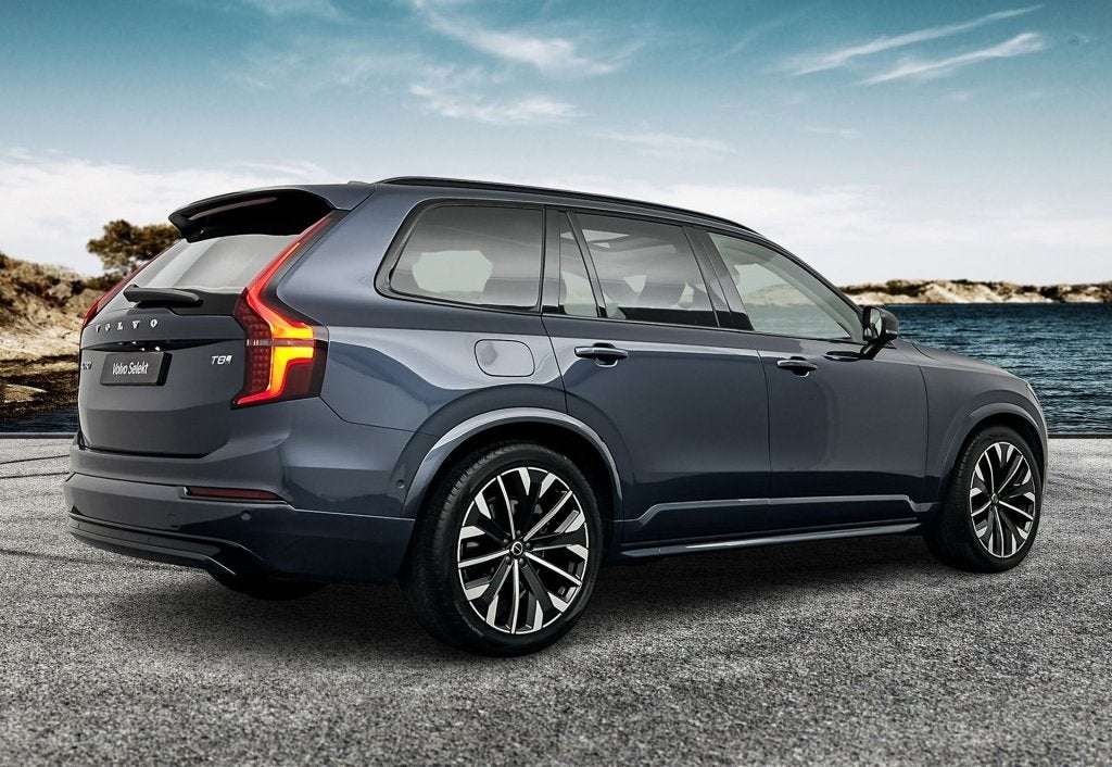 Volvo XC90 T8 455PK Recharge Ultra Dark| B&W Audio| Trekhaak, Dealer onderhouden, Gebruikt, 4 cilinders, Blauw