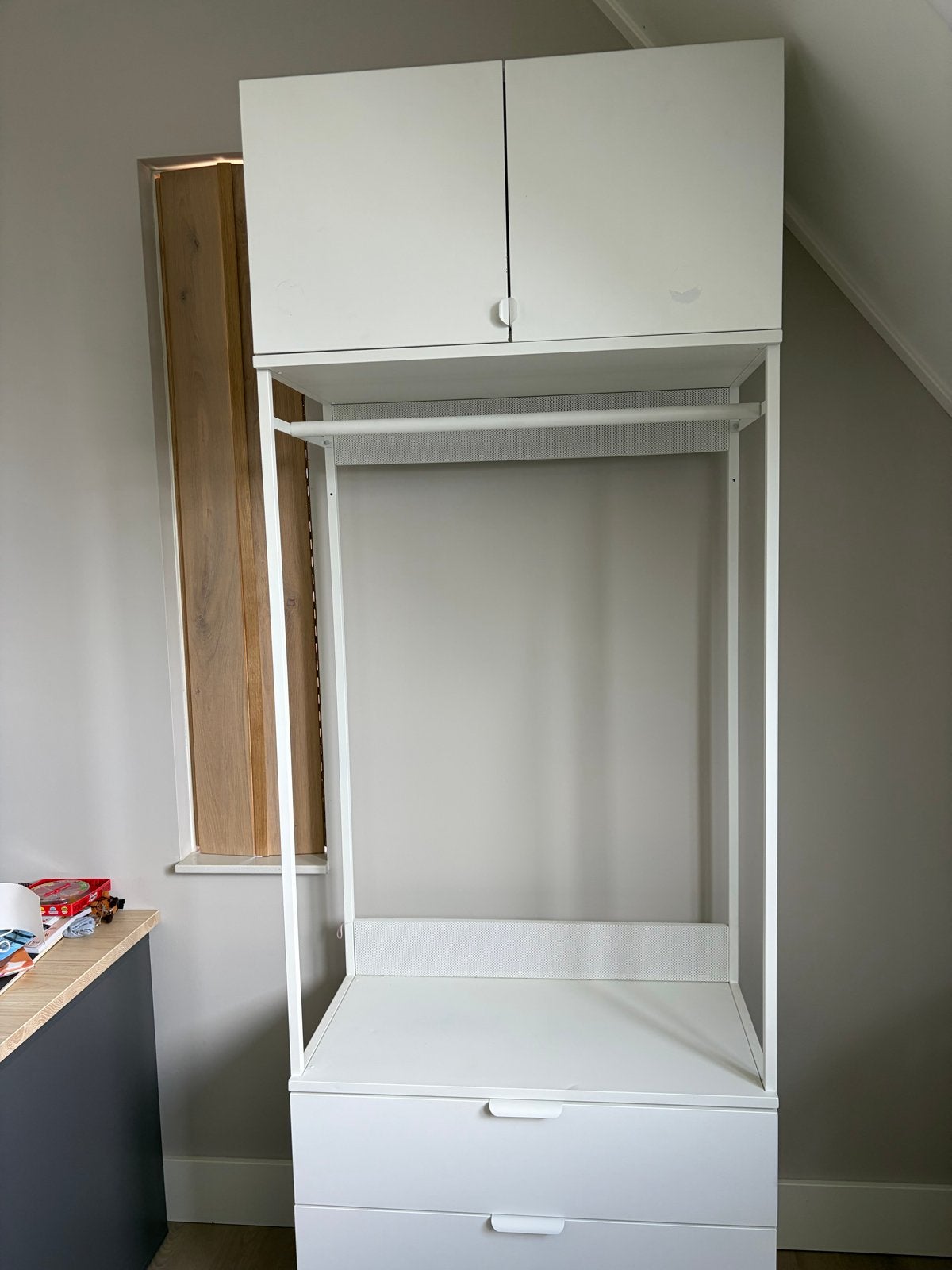 Ikea plasta kledingkast, Ophalen, Gebruikt, 200 cm of meer, 50 tot 100 cm