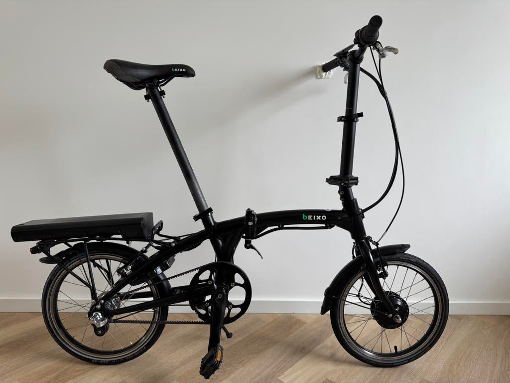Zgan Beixo elektrische vouwfiets 16 inch riemaandrijving, Ophalen of Verzenden, Zo goed als nieuw, 16 tot 18 inch, Versnellingen