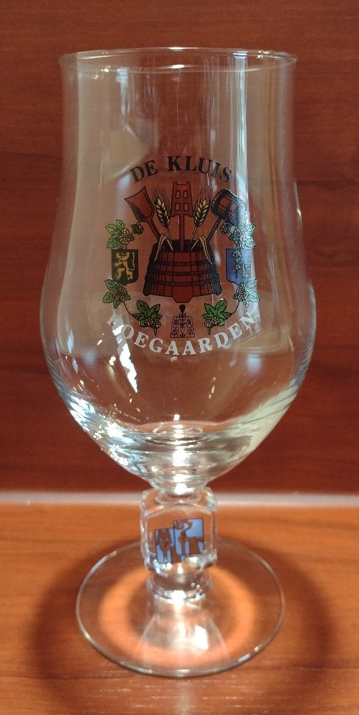 Brouwerij de Kluis Hoegaarden Glas 35cl. (C), Verzamelen, Biermerken, Ophalen of Verzenden, Gebruikt, Glas of Glazen, Overige merken
