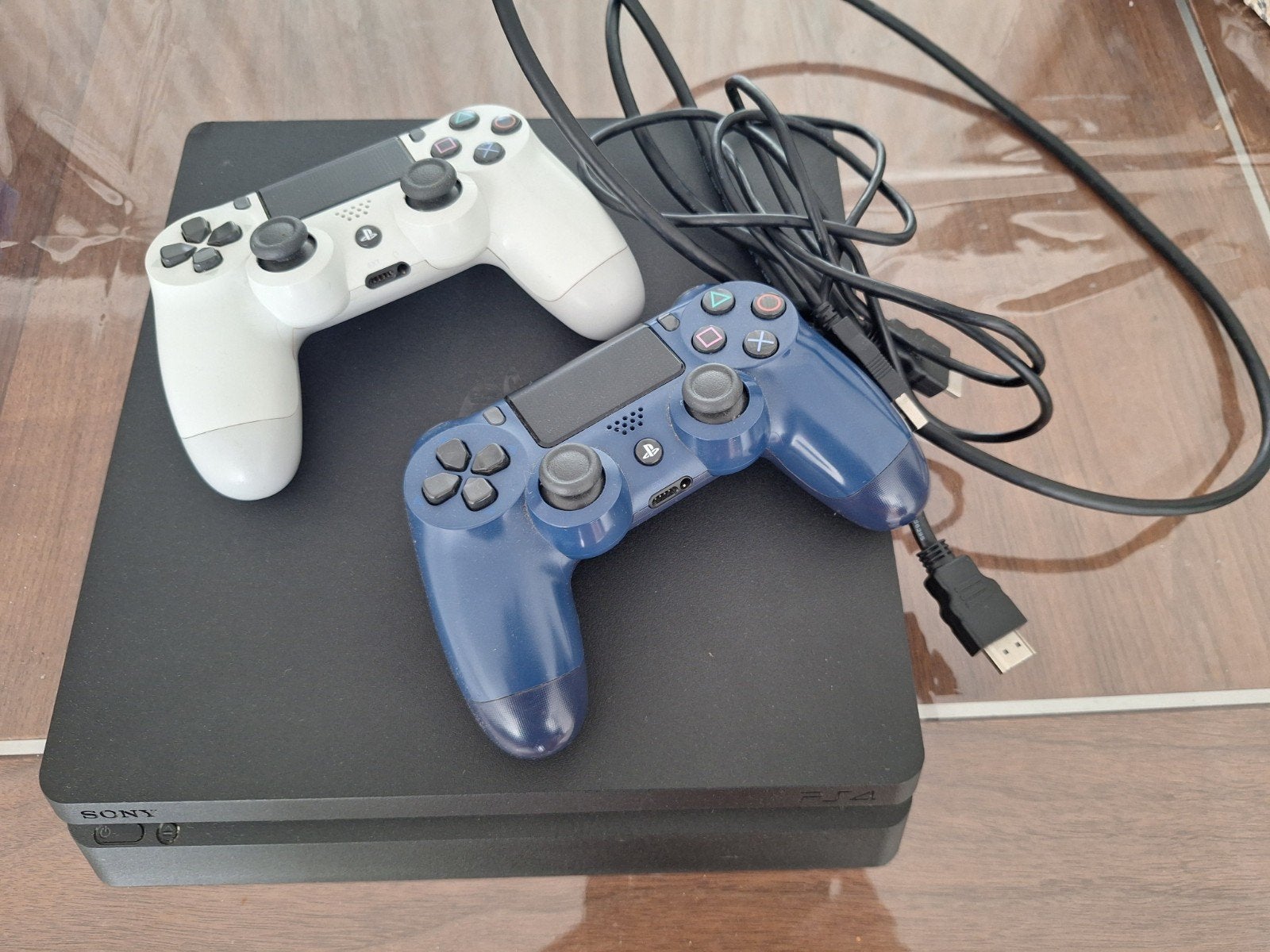 playstation 4 met 2 controllers, Spelcomputers en Games, Ophalen of Verzenden, Gebruikt, Met 2 controllers, Original