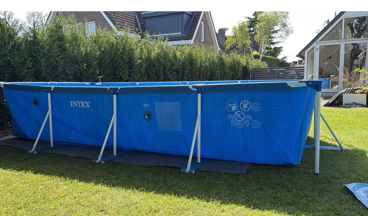 450-220-84 gebruikt zwembad. Alle toebehoren zitten er bij., Ophalen, Gebruikt, 200 tot 300 cm, 80 tot 120 cm