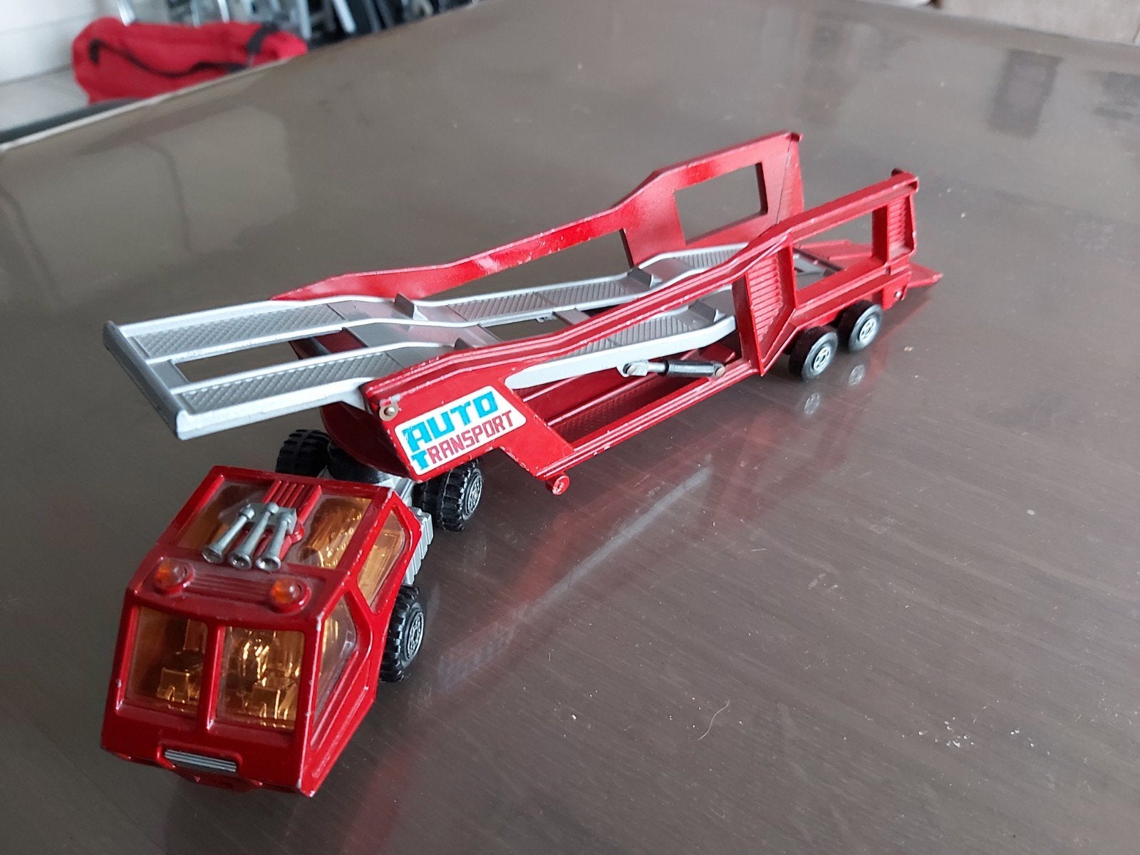Matchbox Super Kings K10 Car Transporter 1976 Vintage, Hobby en Vrije tijd, Modelauto's | 1:50, Zo goed als nieuw, Bus of Vrachtwagen
