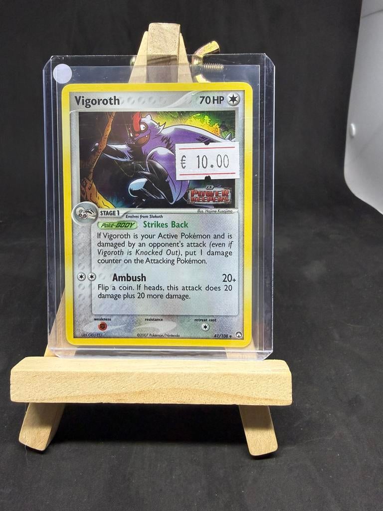 Vigoroth 41/108 reverse holo nm/exc, Ophalen of Verzenden, Zo goed als nieuw
