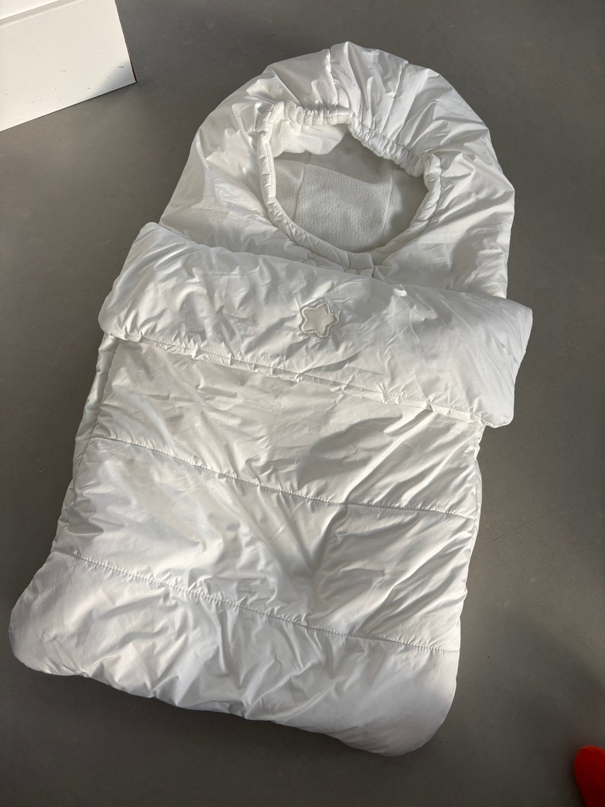 Nieuw met kaartje: iDO mini baby voetenzak / slaapzak wit, Ophalen of Verzenden, Nieuw, Overige typen