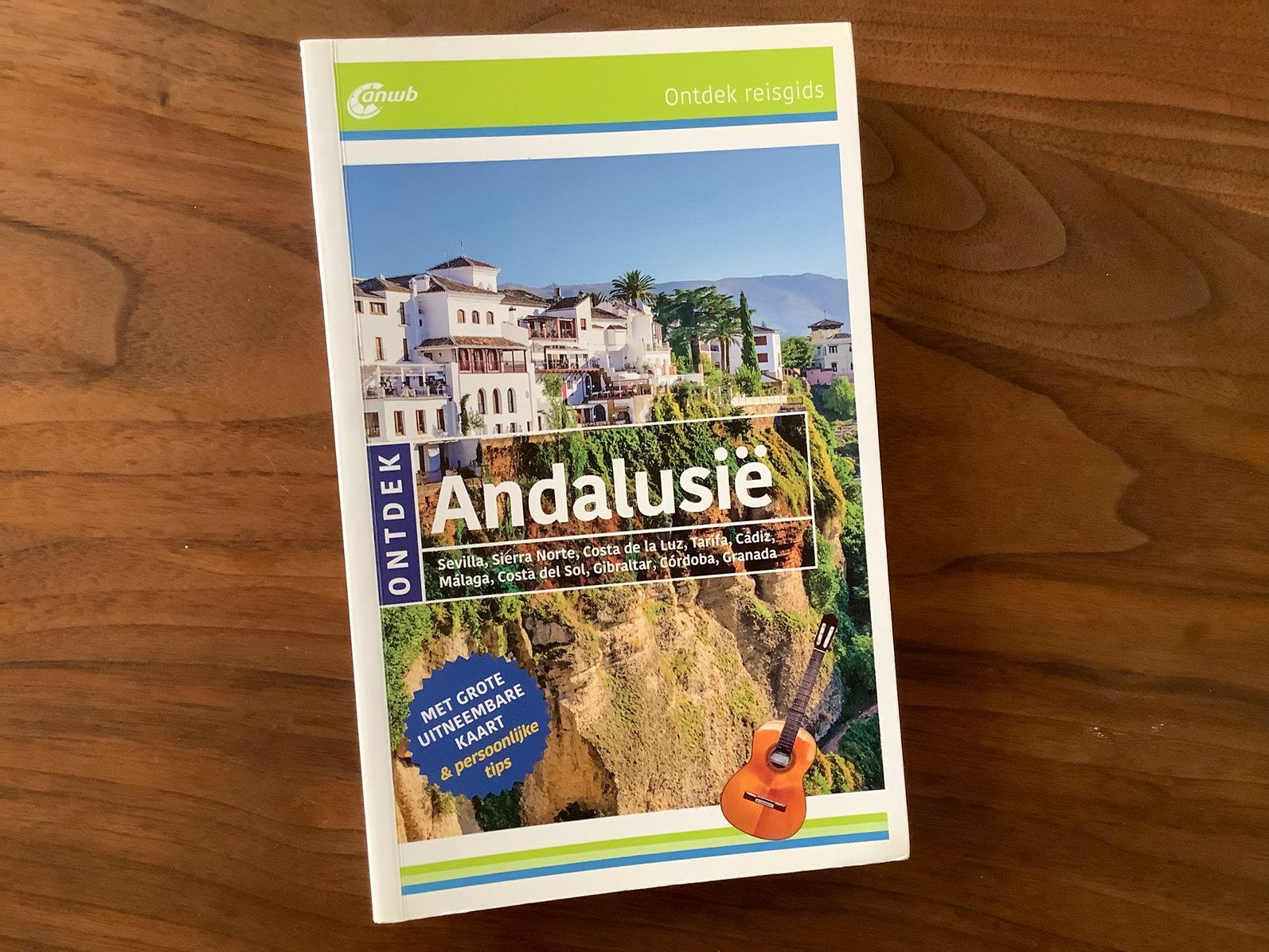 Andalusië ANWB ONTDEK reisgids 304pg Spanje oa Granada, Europa, Ophalen of Verzenden, Reisgids of -boek, ANWB