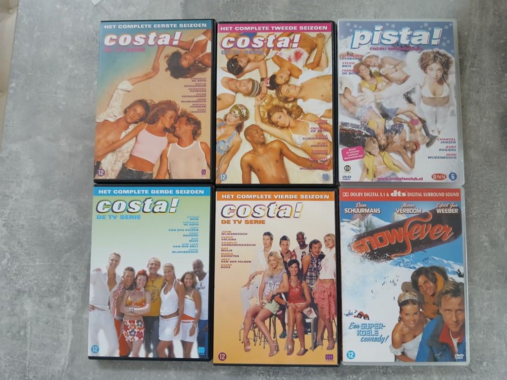 costa serie seizoen 1 tot 4 compleet en losse films, Cd's en Dvd's, Dvd's | Tv en Series, Vanaf 12 jaar, Verzenden, Nieuw in verpakking