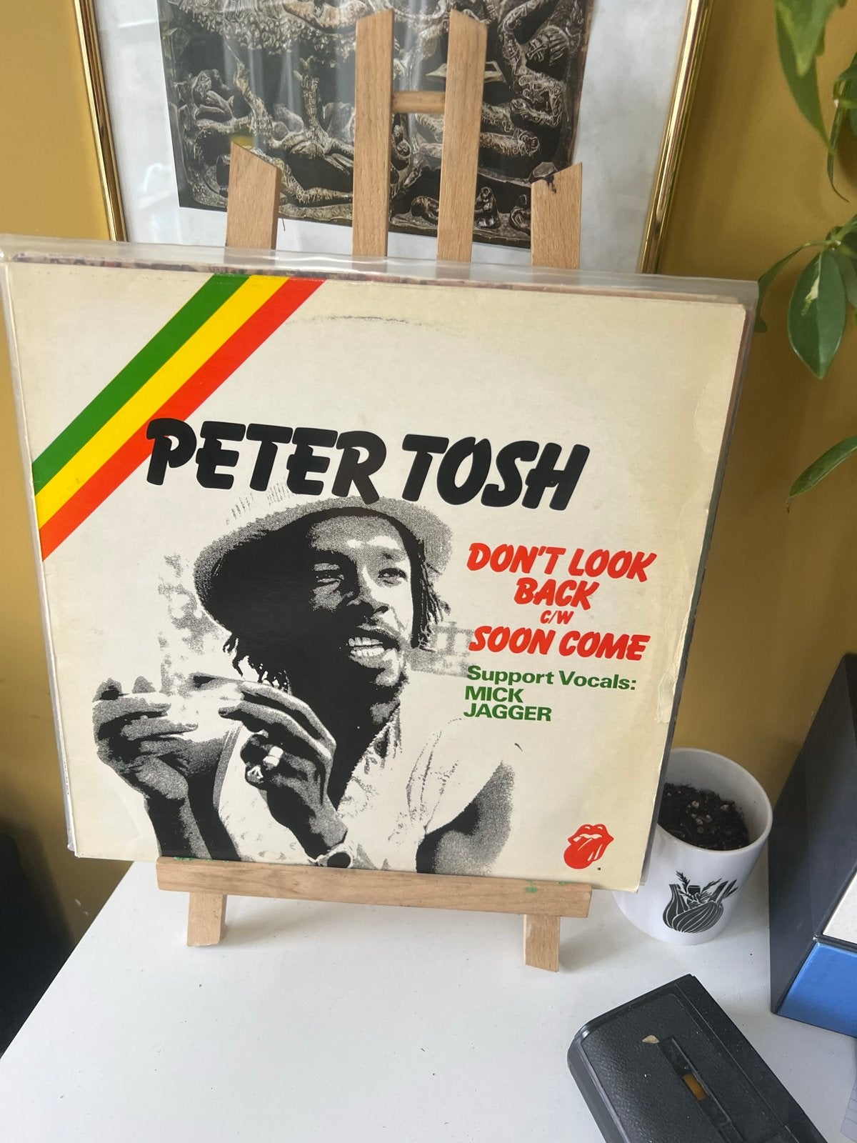 Peter Tosh - Don't Look Back c/w Soon Come (ft. Mick Jagger), Gebruikt, 7 inch, Reggae en Ska, EP