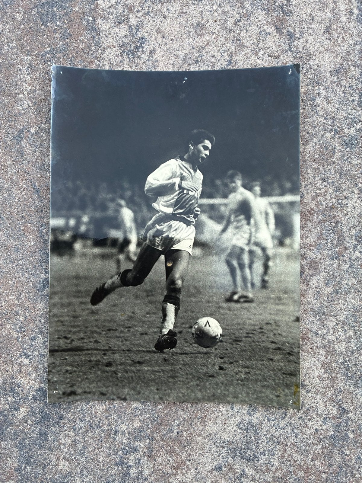 Ajax Vintage voetbalfoto: Sonny Silooy, Ophalen of Verzenden, Gebruikt, Plaatje