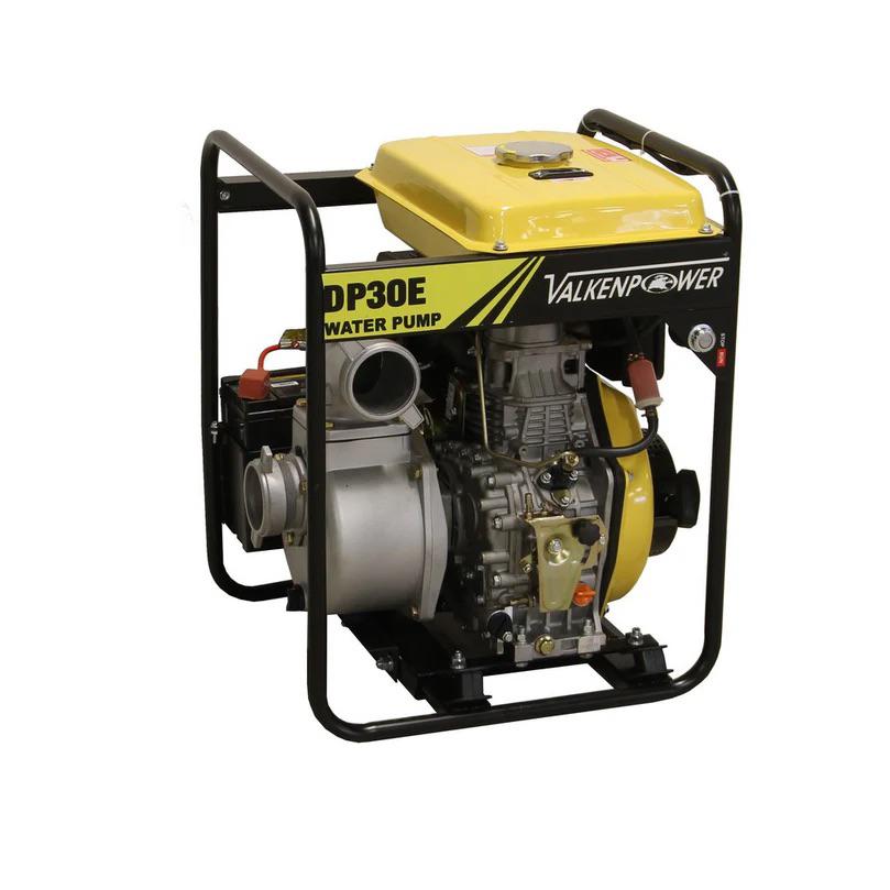 Diesel Waterpomp 3'' 80mm Elektrische Start / Nieuw, Tuin en Terras, Waterpompen, Ophalen of Verzenden, Nieuw