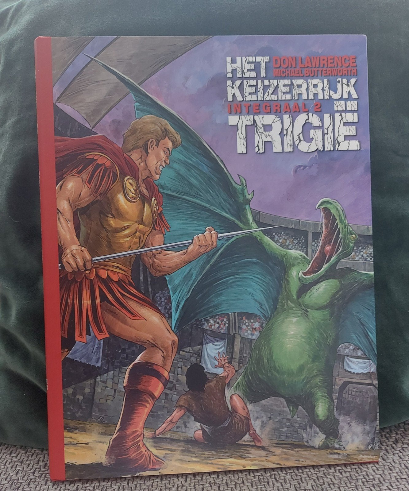 Het Keizerrijk Trigië Integraal 2 van Don Lawrence, Eén stripboek, Ophalen of Verzenden, Zo goed als nieuw