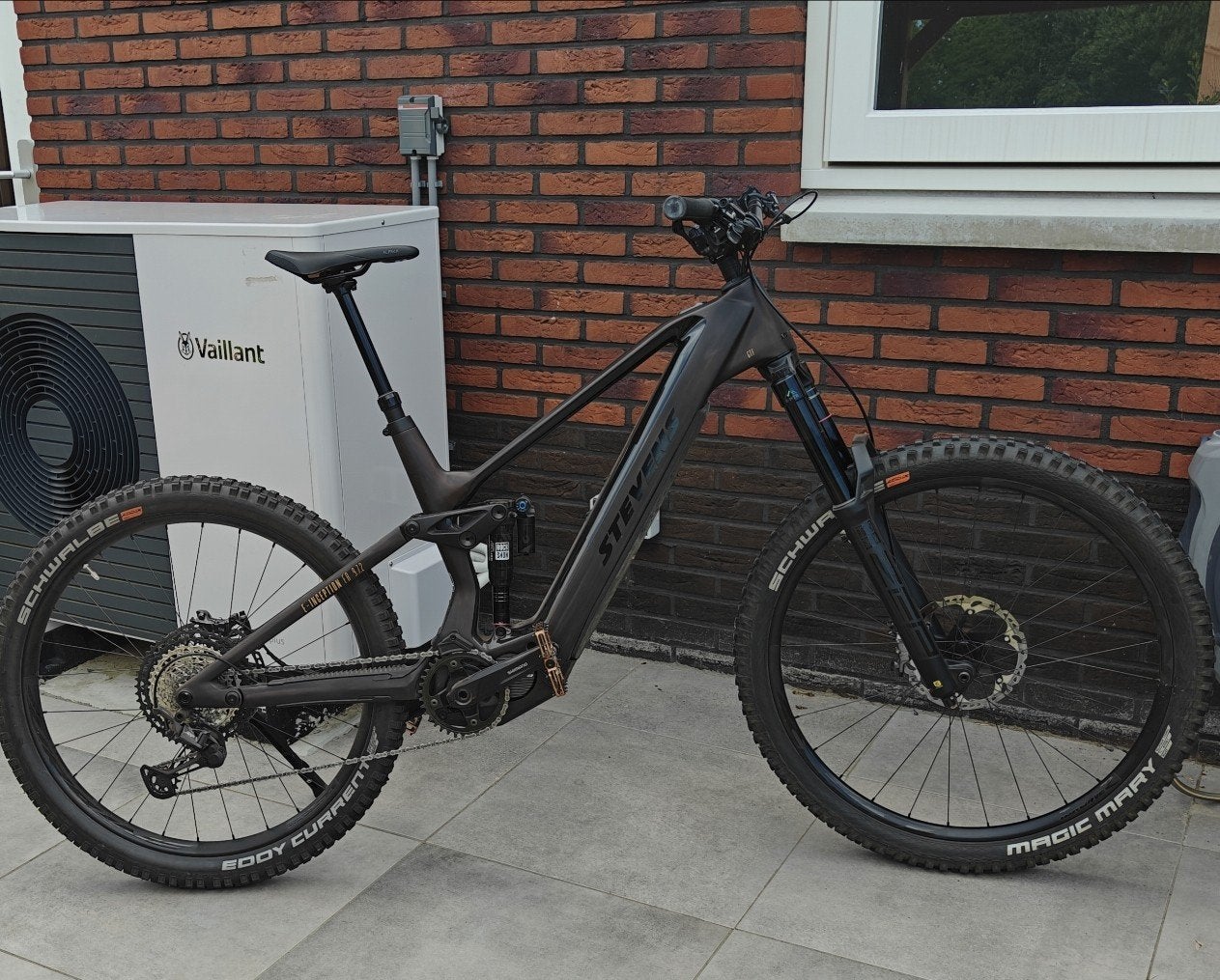 Stevens E-Inception FR 9.7.2 GTF E-MTB - Maat Large (20"), Fietsen en Brommers, Zo goed als nieuw, Schijfrem, Ophalen, Overige merken