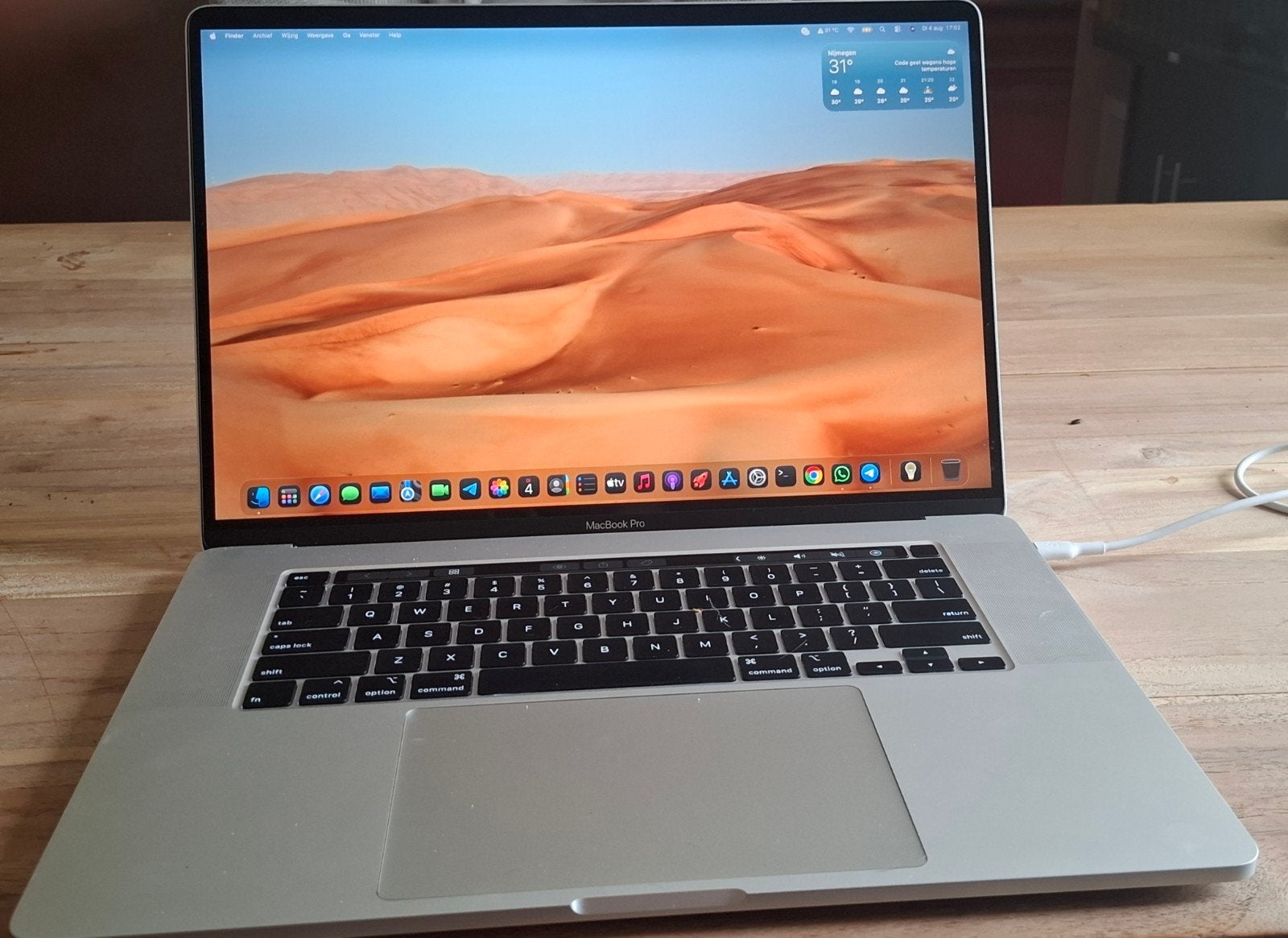 MacBook Pro 2019 - 32GB RAM, Videokaart 4GB VRAM - Goede st, Computers en Software, Apple Macbooks, Gebruikt, 2 tot 3 Ghz, 512 GB
