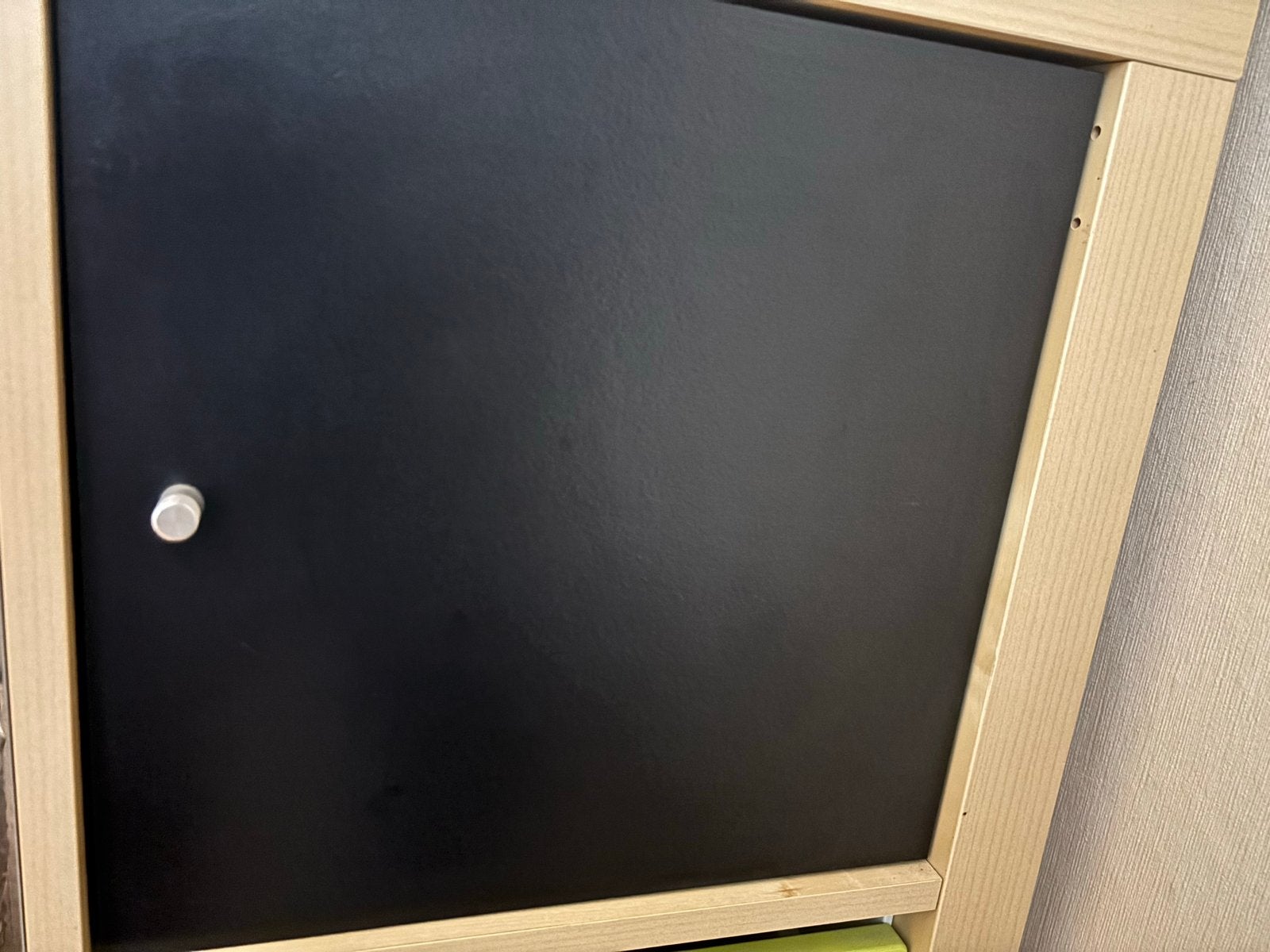 Zwarte deur inzet voor IKEA Kallax kast, Ophalen, Gebruikt