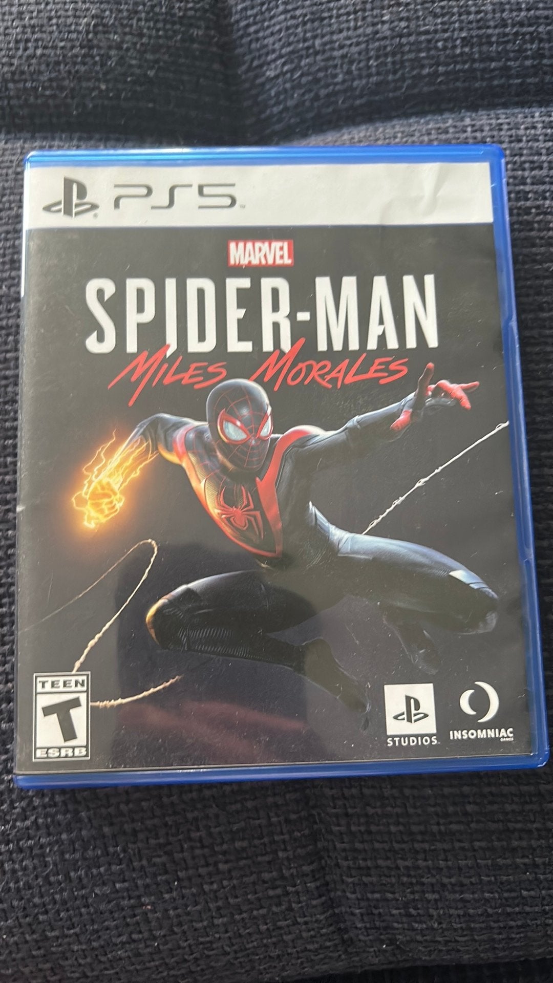 MARVEL SPIDERMAN MILES MORALES PS5, Spelcomputers en Games, Ophalen of Verzenden, Zo goed als nieuw