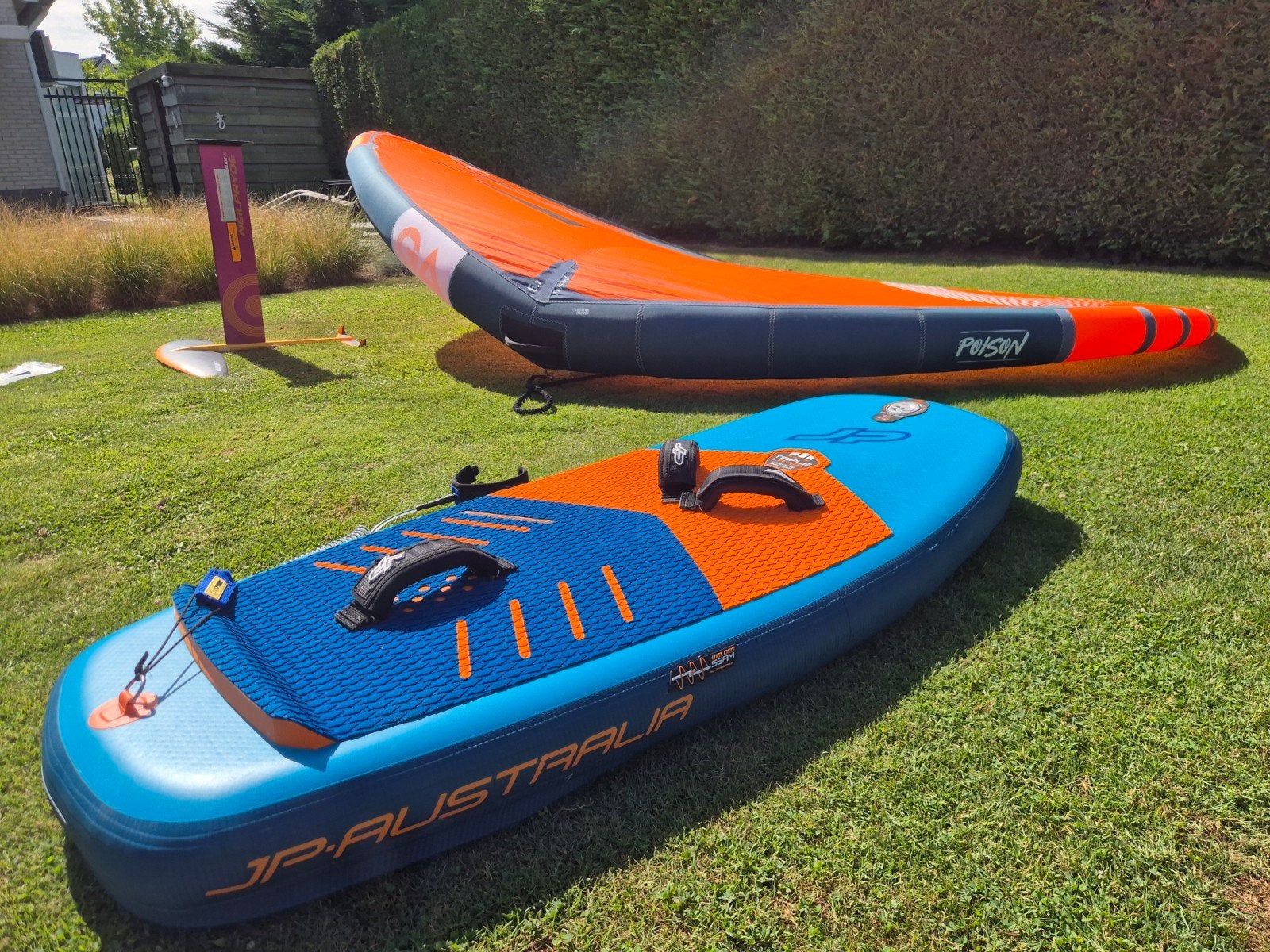 JP Wingair Wingfoil complete set met extras, Watersport en Boten, Wingsurfen, Ophalen, Zo goed als nieuw