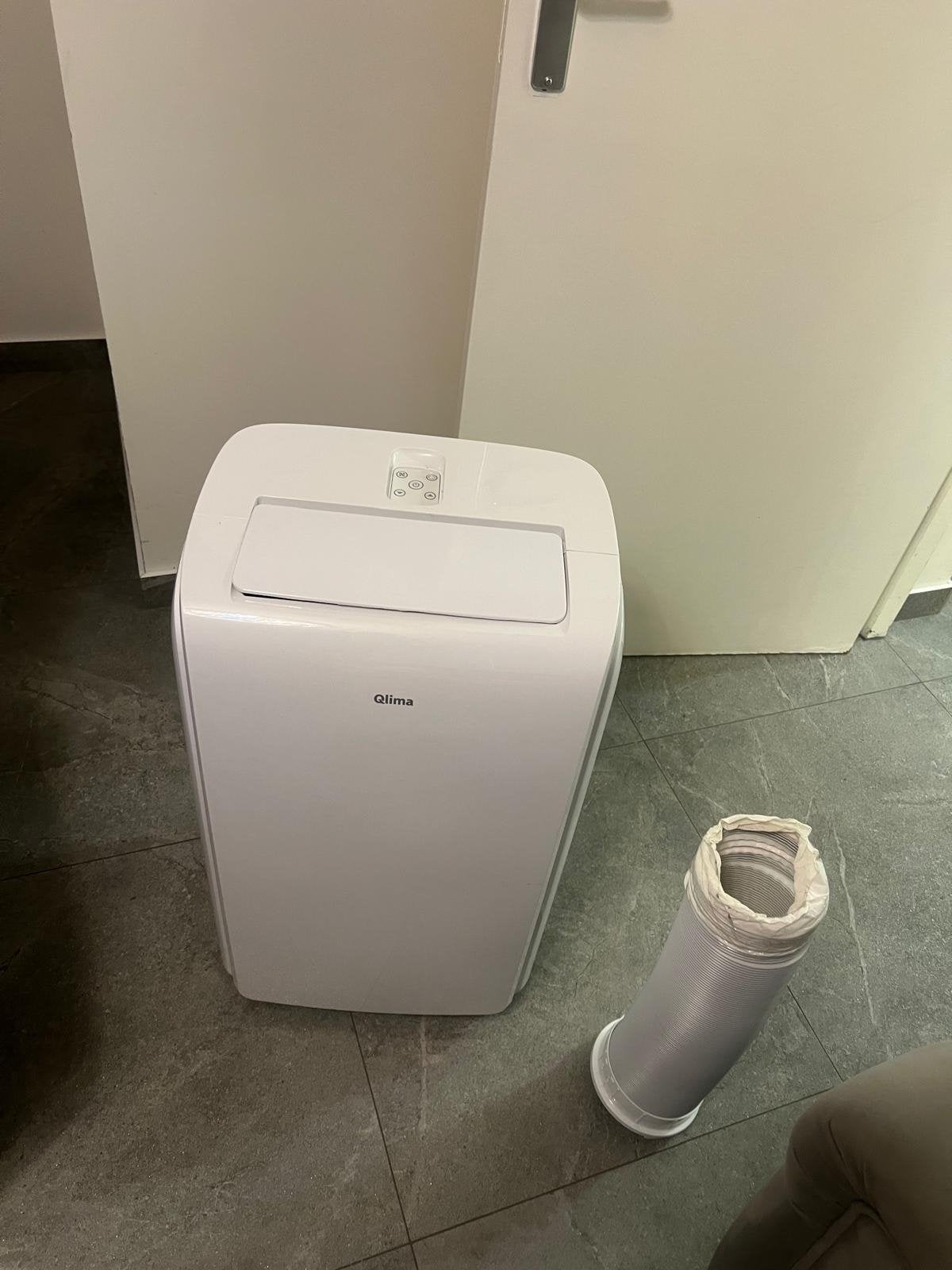 Qlima P534 Mobiele Airco - Koelen en Ontvochtigen, Witgoed en Apparatuur, Ophalen, Gebruikt, 3 snelheden of meer, Energieklasse A of zuiniger
