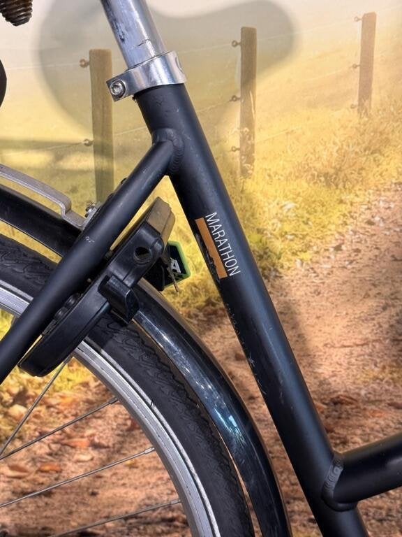 Sparta F7E Marathon elektrische fiets met voorwiel motor MRA, Sparta, Zo goed als nieuw, 50 km per accu of meer, Sparta