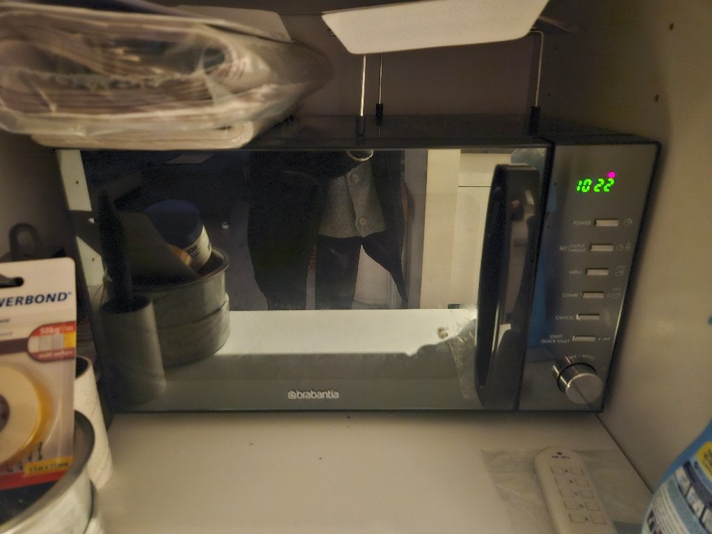 Brabantia Combimagnetron - Zo goed als nieuw, Ophalen, Combimagnetron, Hete lucht, Zo goed als nieuw