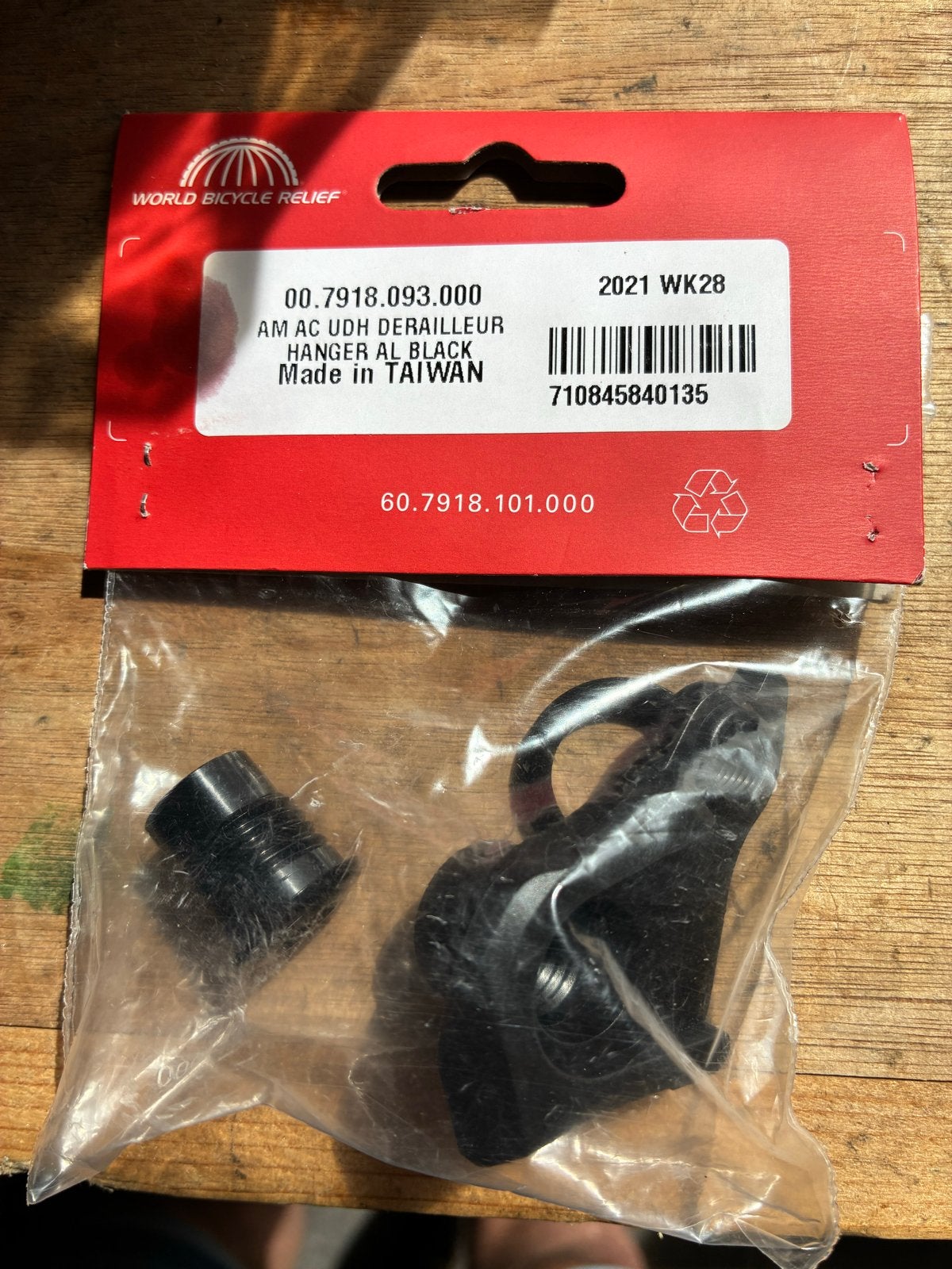 Nieuwe SRAM UDH derailleurhanger (Universal Derailleur Hange, Gravelbike, Nieuw, Ophalen of Verzenden, Derailleur of Ketting