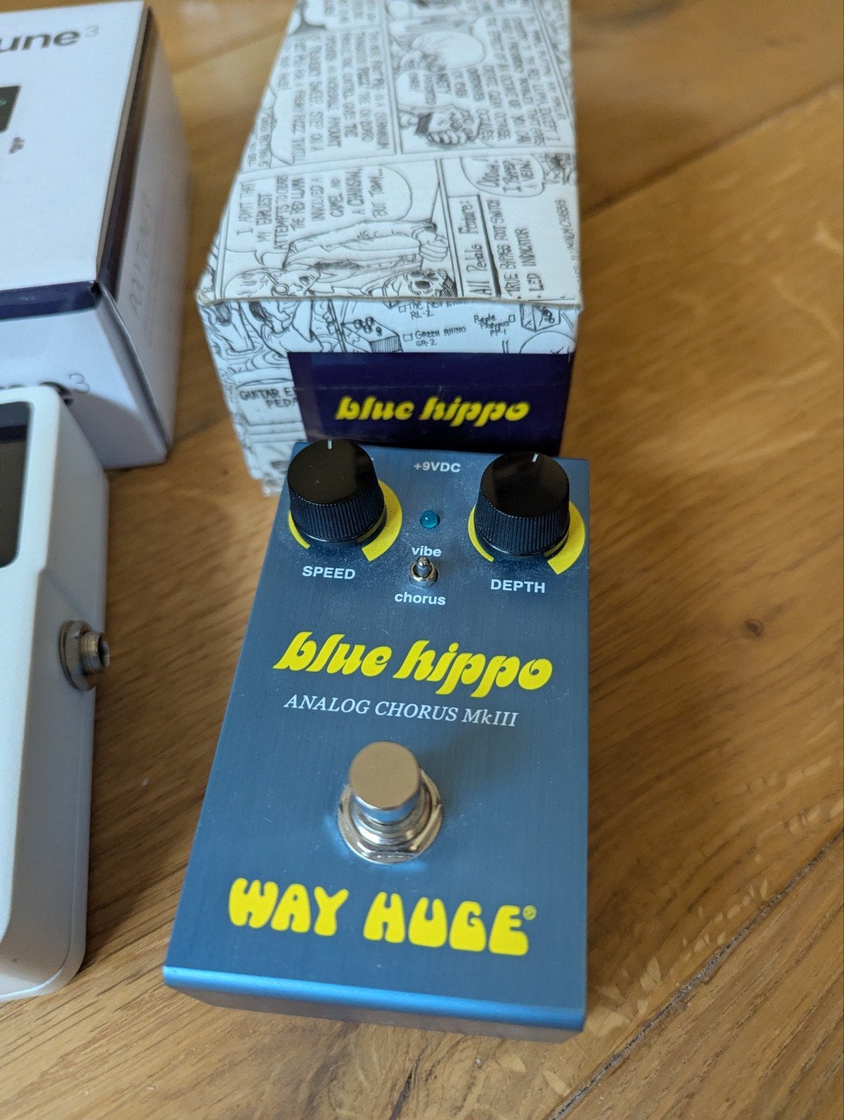 Way Huge Blue Hippo Analog Chorus MkIII - Zo goed als nieuw, Muziek en Instrumenten, Effecten, Ophalen of Verzenden, Zo goed als nieuw