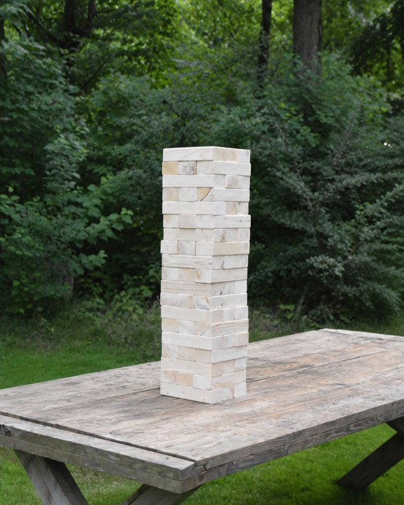Reuze Jenga – perfect voor feest, bruiloft of evenement, Ophalen, Nieuw, Feestartikel, Geboorte of Huwelijk