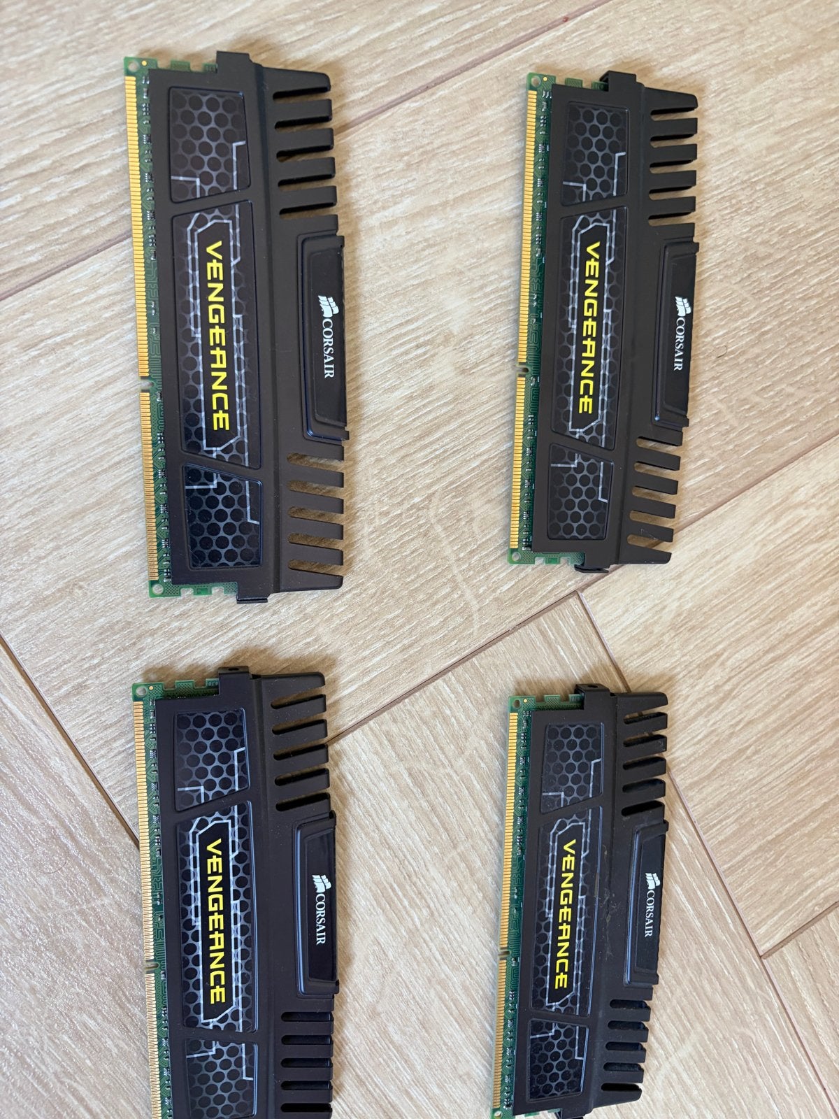 Corsair Vengeance DDR3 RAM 16GB (4x4GB) 1600MHz, Computers en Software, RAM geheugen, Gebruikt, DDR3, Ophalen of Verzenden, Desktop
