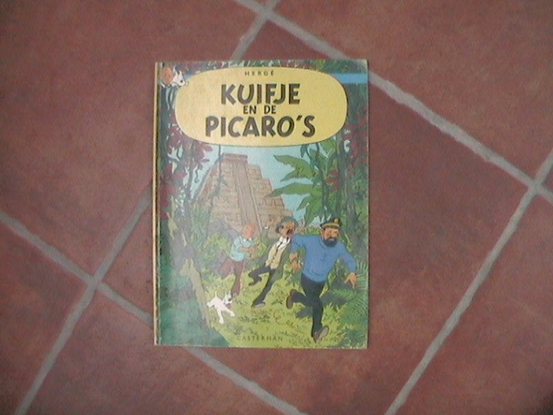 kuifje en de picaro s uit 1976 casterman, Eén stripboek, Ophalen of Verzenden, Zo goed als nieuw