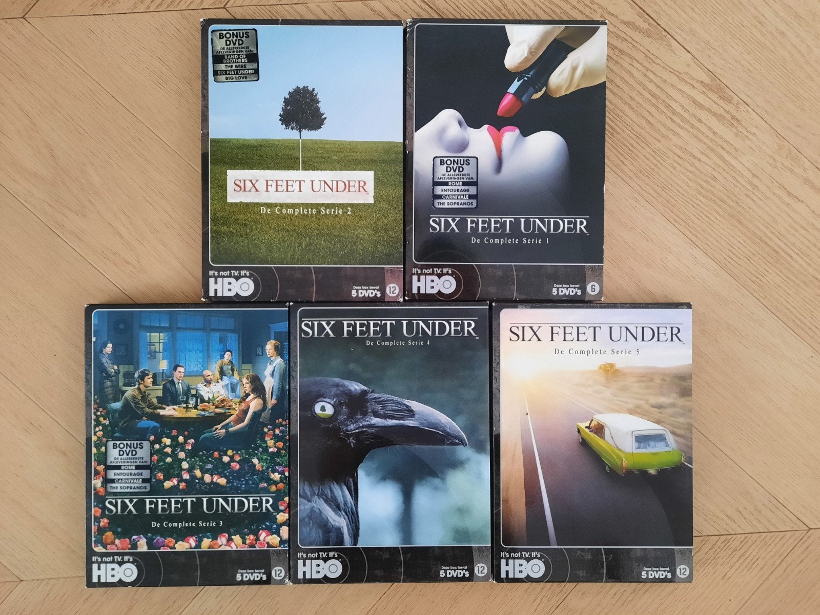 Complete DVD serie Six feet under, Vanaf 12 jaar, Ophalen of Verzenden, Gebruikt, Oorlog of Misdaad