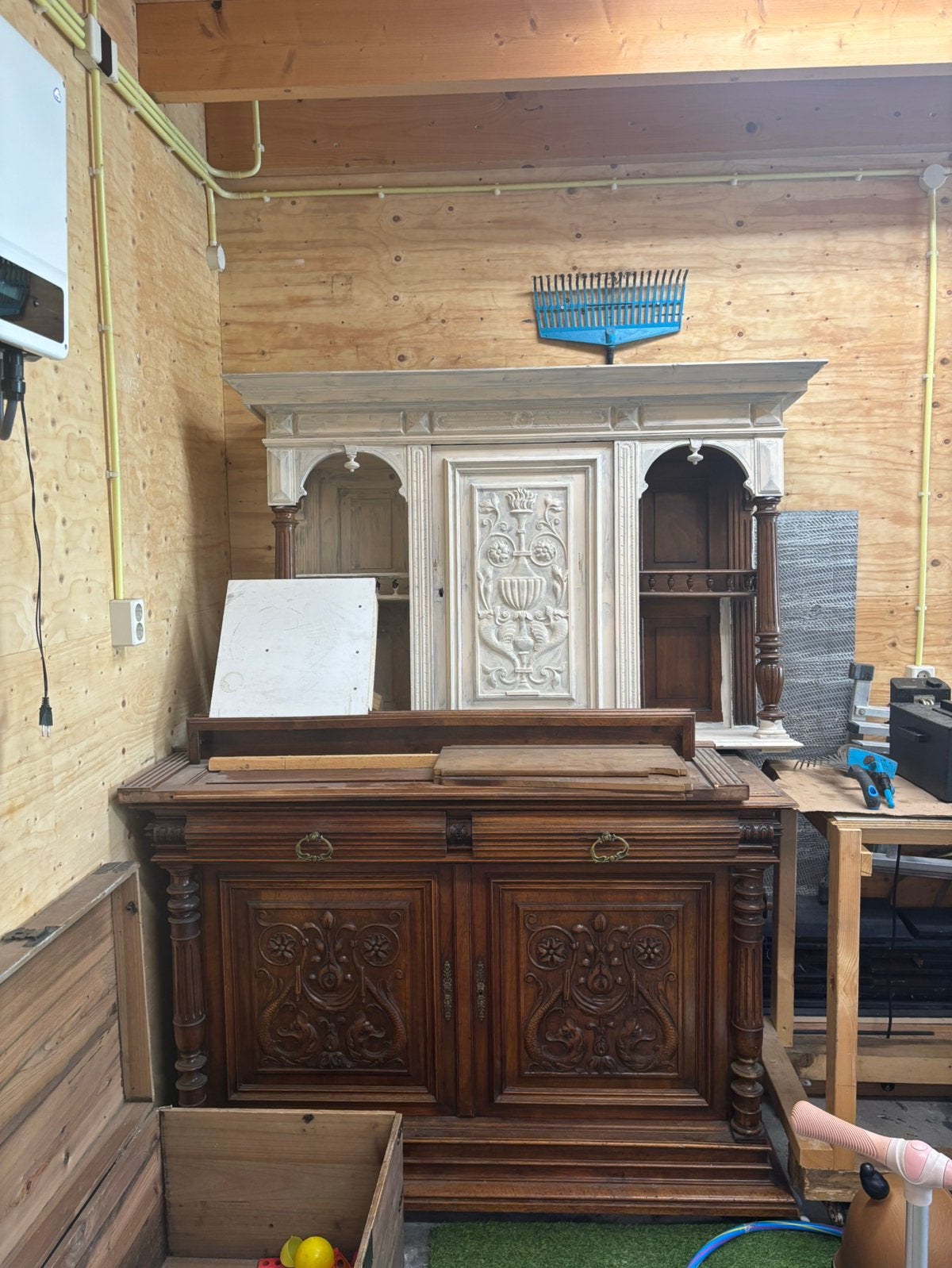 Antiek kast, Ophalen of Verzenden