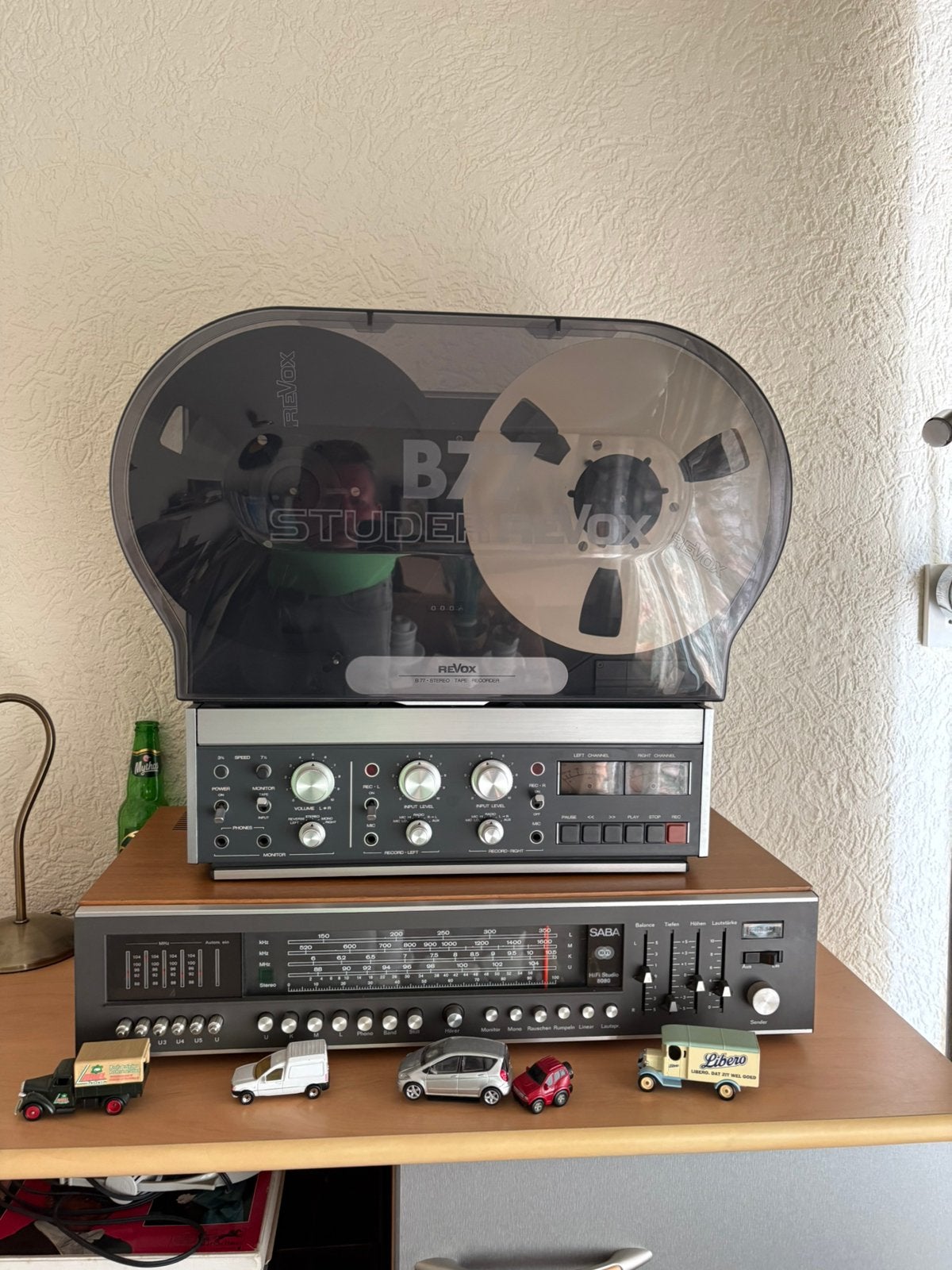 Revox B77 met originele stofkap, Ophalen, Bandrecorder