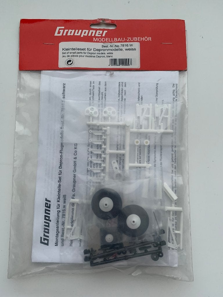 Graupner 7816.W small parts for depron rc vliegtuig nieuw
