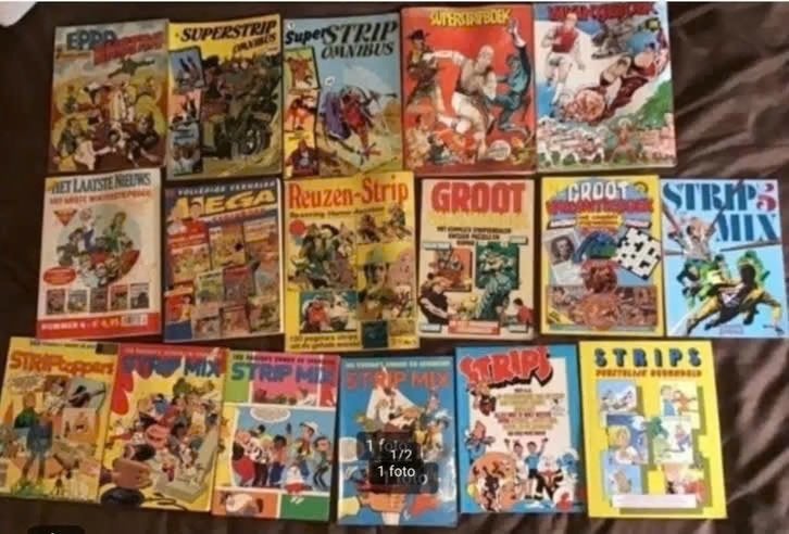17 diverse stripomnibussen, Boeken, Stripboeken, Meerdere stripboeken, Ophalen of Verzenden, Gelezen