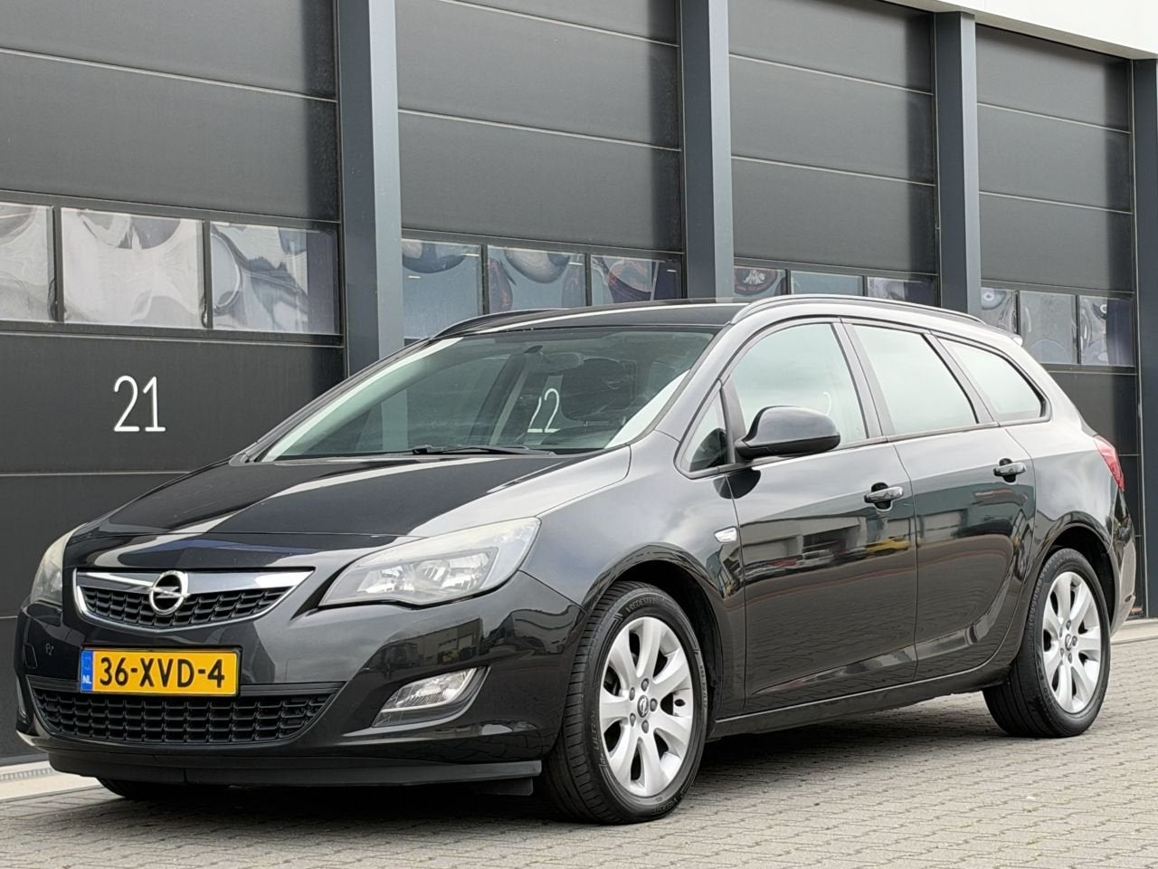 Opel Astra 1.7 CDTi Navi Airco PDC (bj 2012), Auto's, 1686 cc, Zwart, Parkeersensor, Astra