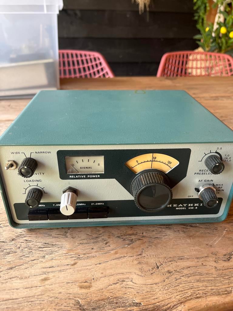 Heathkit HW-8 QRP Transceiver - Vintage Ham Radio, Ophalen of Verzenden, Gebruikt, Zender en Ontvanger