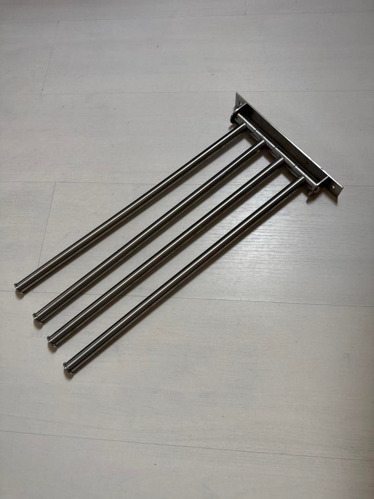 IKEA Grundtal handdoekenrek voor badkamer, Huis en Inrichting, Badkamer | Badtextiel en Accessoires, Ophalen, Gebruikt, Grijs