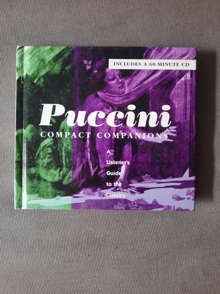 Puccini Compact Companions: Een Luistergids met CD, Ophalen of Verzenden, Zo goed als nieuw, Jonathan Brown, Eén auteur
