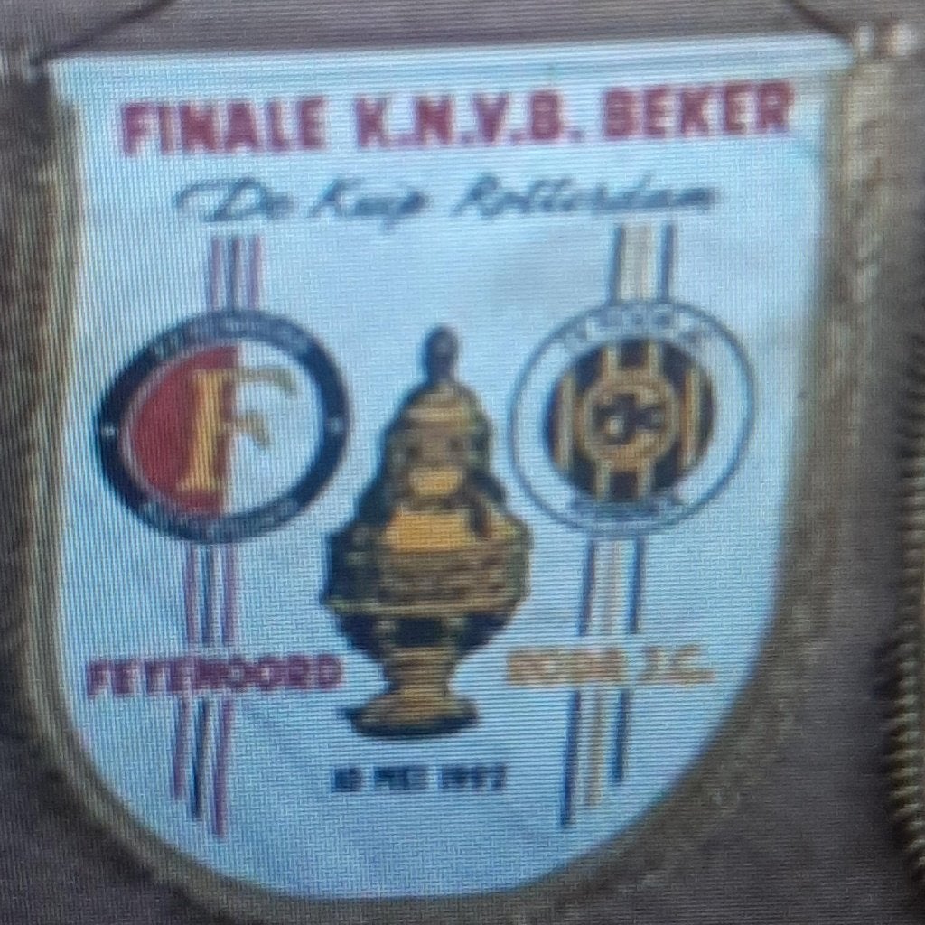 GEZOCHT vaan bekerfinale Feyenoord-Roda 1992 uitgave Roda, Verzenden, Nieuw, Roda JC, Vaantje of Sjaal