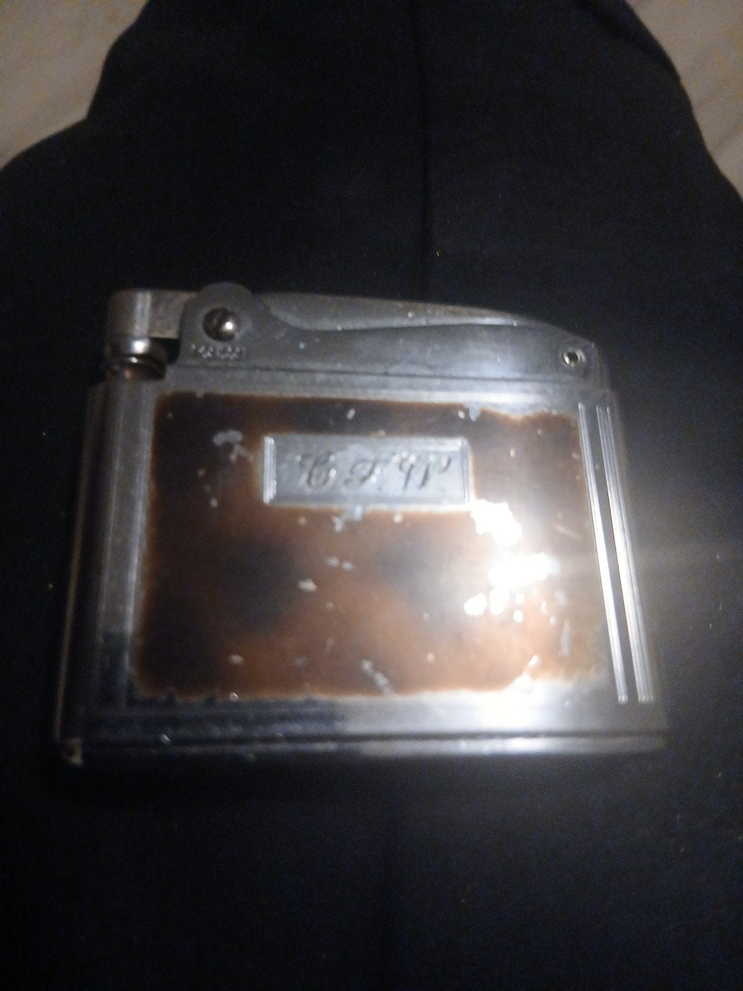 Vintage GTP Aansteker - Gebruikt, Ophalen of Verzenden, Gebruikt, Aansteker