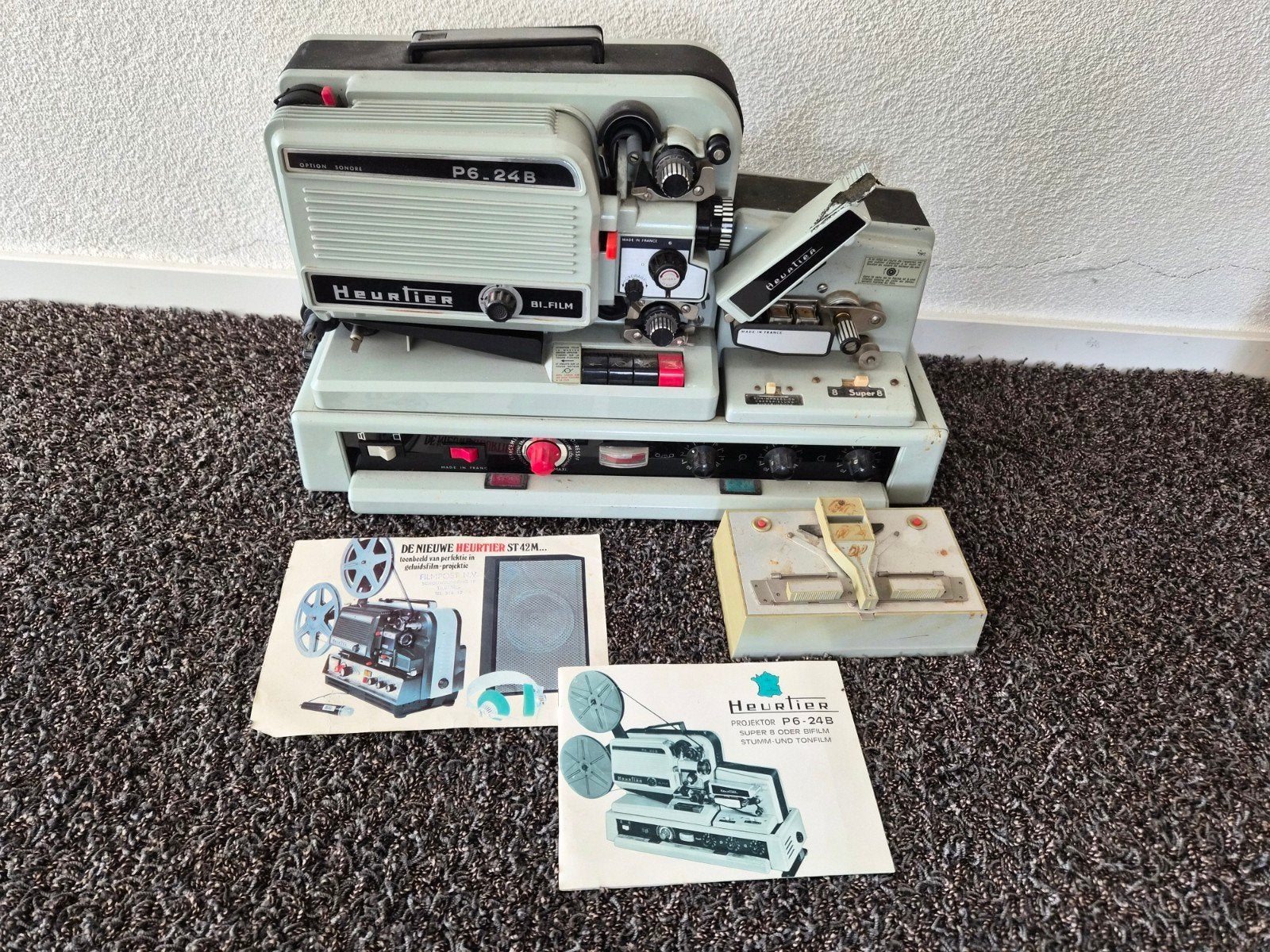 filmprojector Heurtier, Ophalen, Lockmachine, Overige merken
