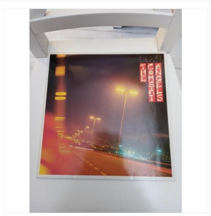 original lp-the comsat angles-waiting for a miracle uit 1980, Ophalen of Verzenden, Zo goed als nieuw, 12 inch