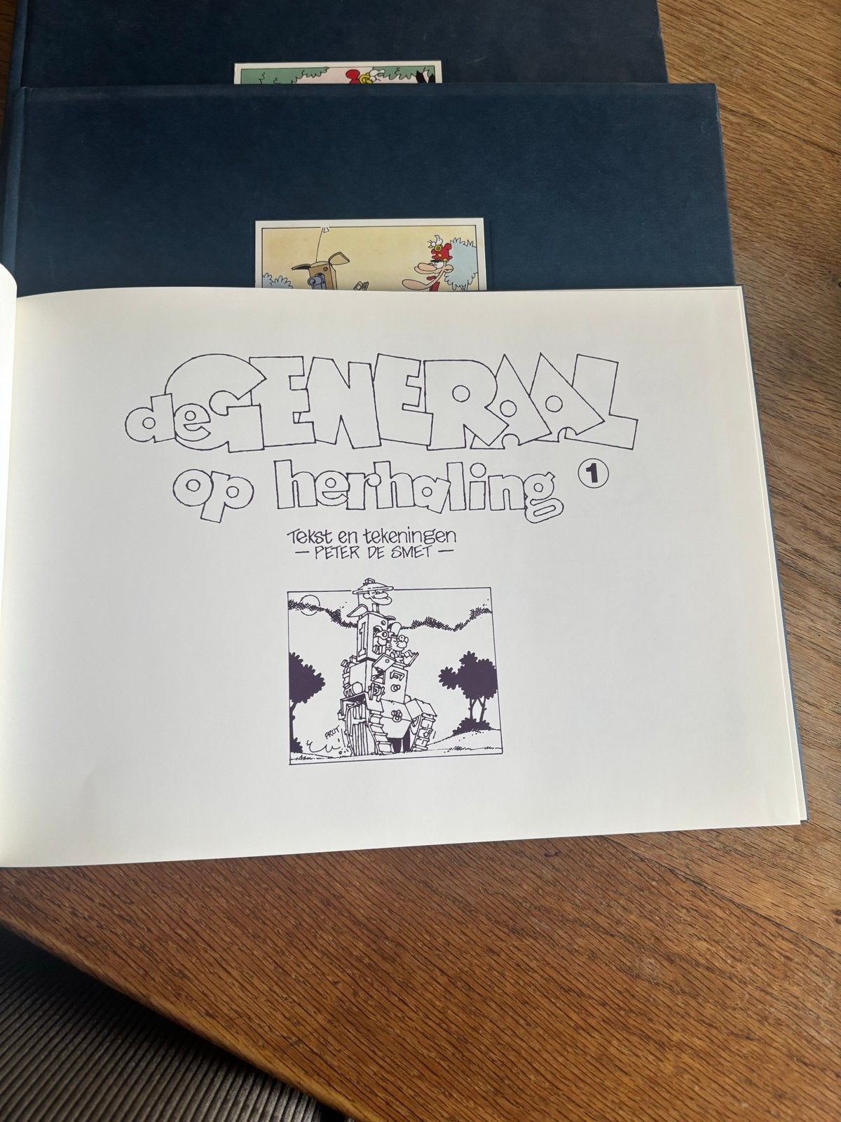 De Generaal op herhaling (1994) - Peter de Smet, Meerdere stripboeken, Ophalen, Zo goed als nieuw