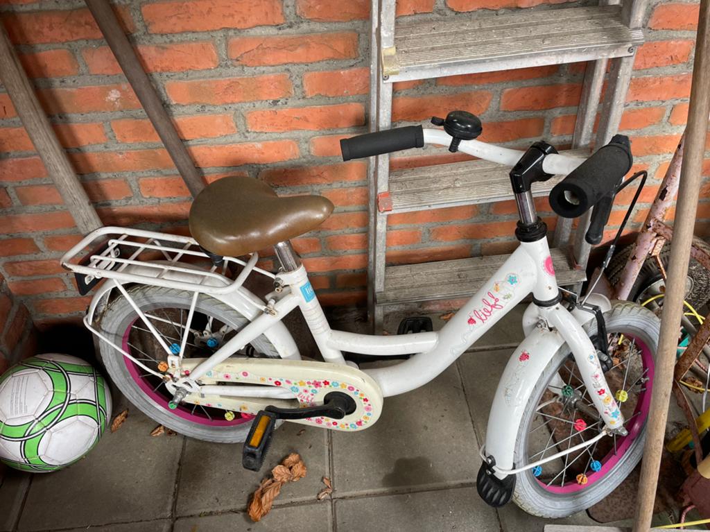 Meisjesfiets Lief 16 inch, Ophalen, Gebruikt, 16 inch